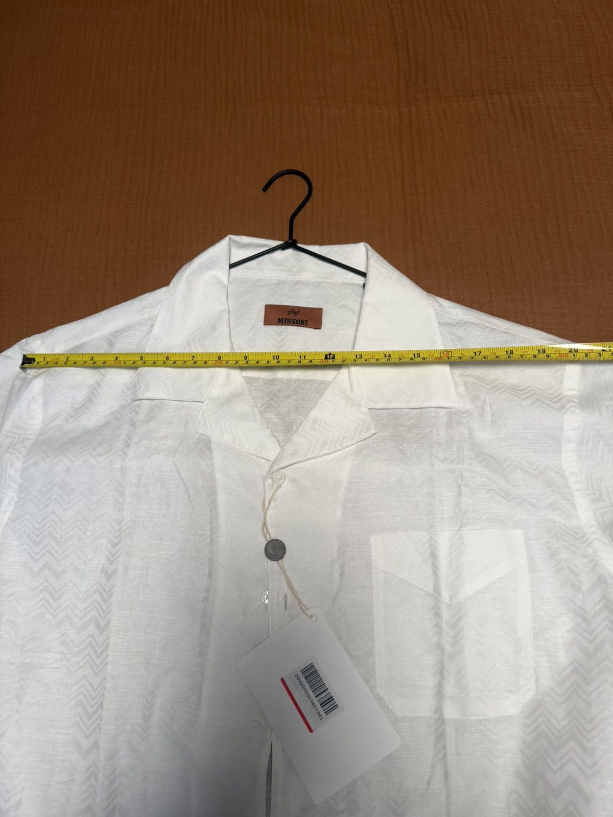Missoni Missoni Short Sleeve Button Down - Size Large (52) Size US L / EU 52-54 / 3 - 9 Thumbnail