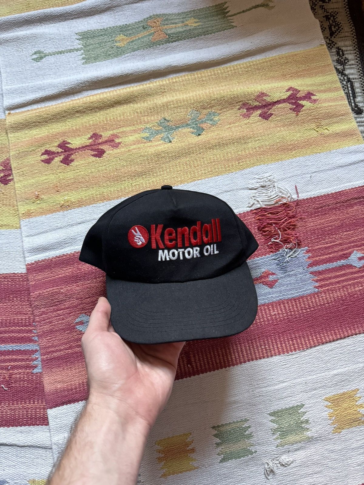Vintage 00’s Kendall Motor Oil Work Hat Size ONE SIZE - 1 Thumbnail