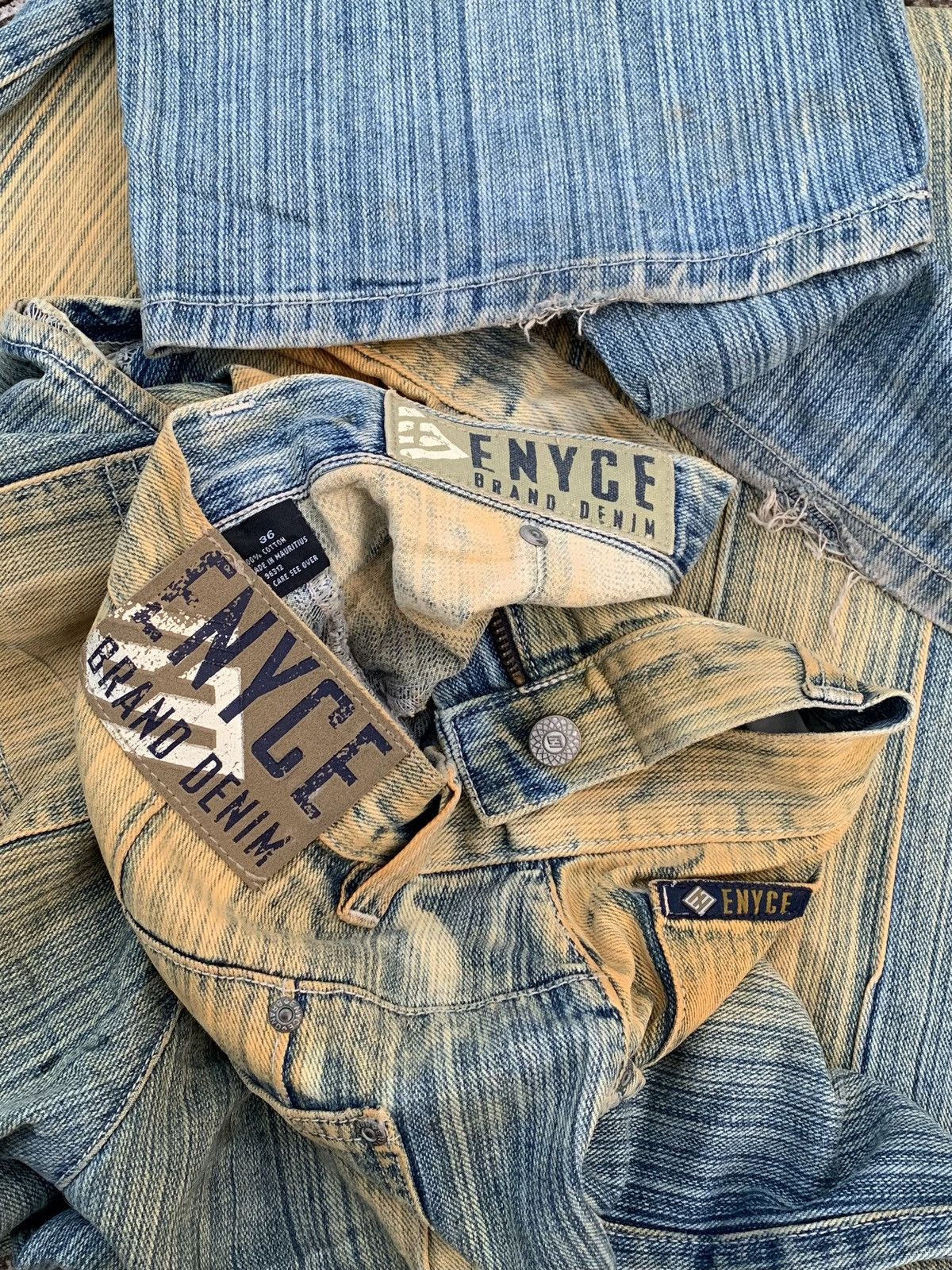 Japanese Brand × Vintage RARE* Vintage Enyce Grand Denim Jeans Size US 36 / EU 52 - 5 Thumbnail