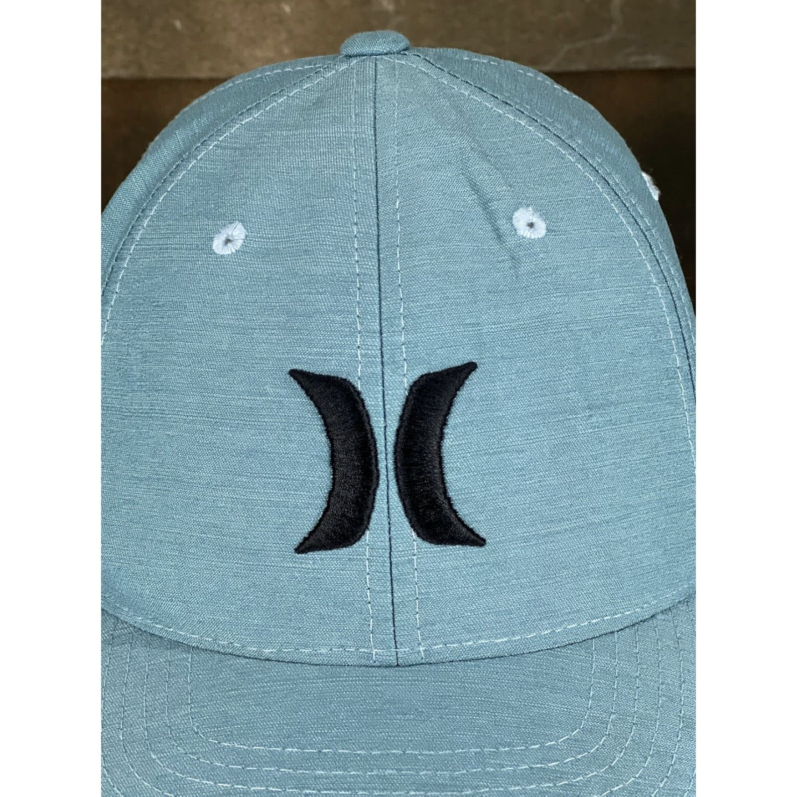 Hurley Hurley Hat Cap Fitted Adult Large Blue Skate Surf Nylon Blend Flexfit B Size ONE SIZE - 7 Thumbnail