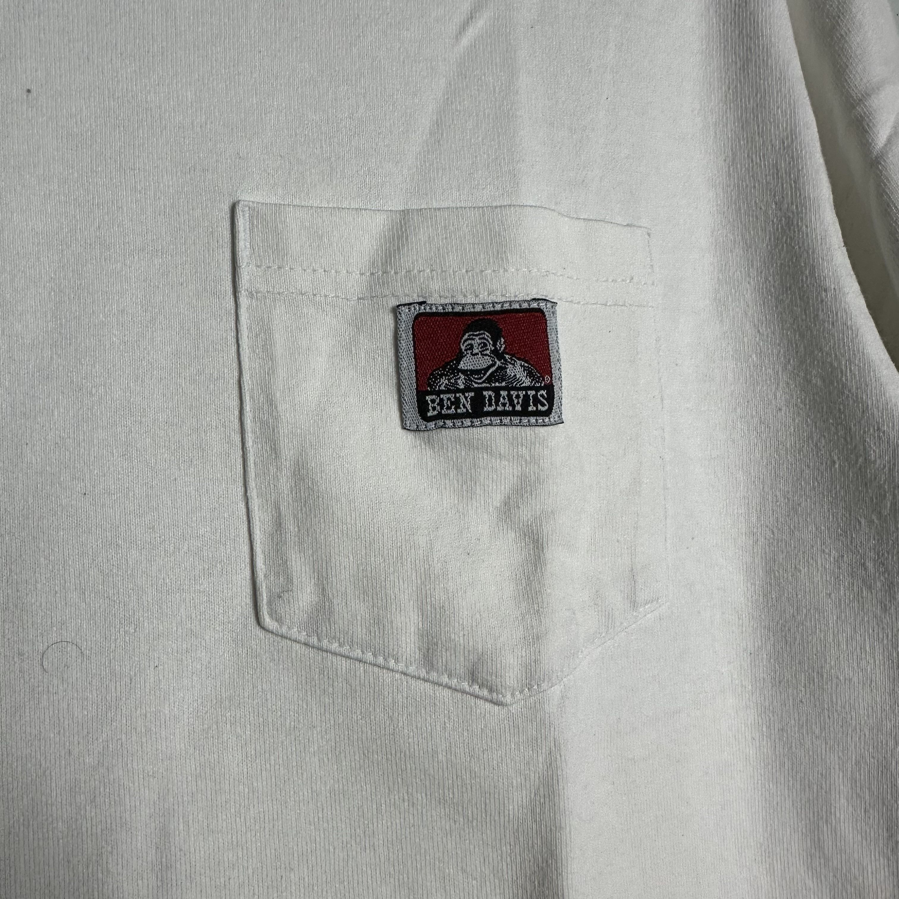 Ben Davis 🔥RARE🔥Vintage Ben Davis L/Sleeve Single Pocket T-Shirt Size US M / EU 48-50 / 2 - 3 Thumbnail