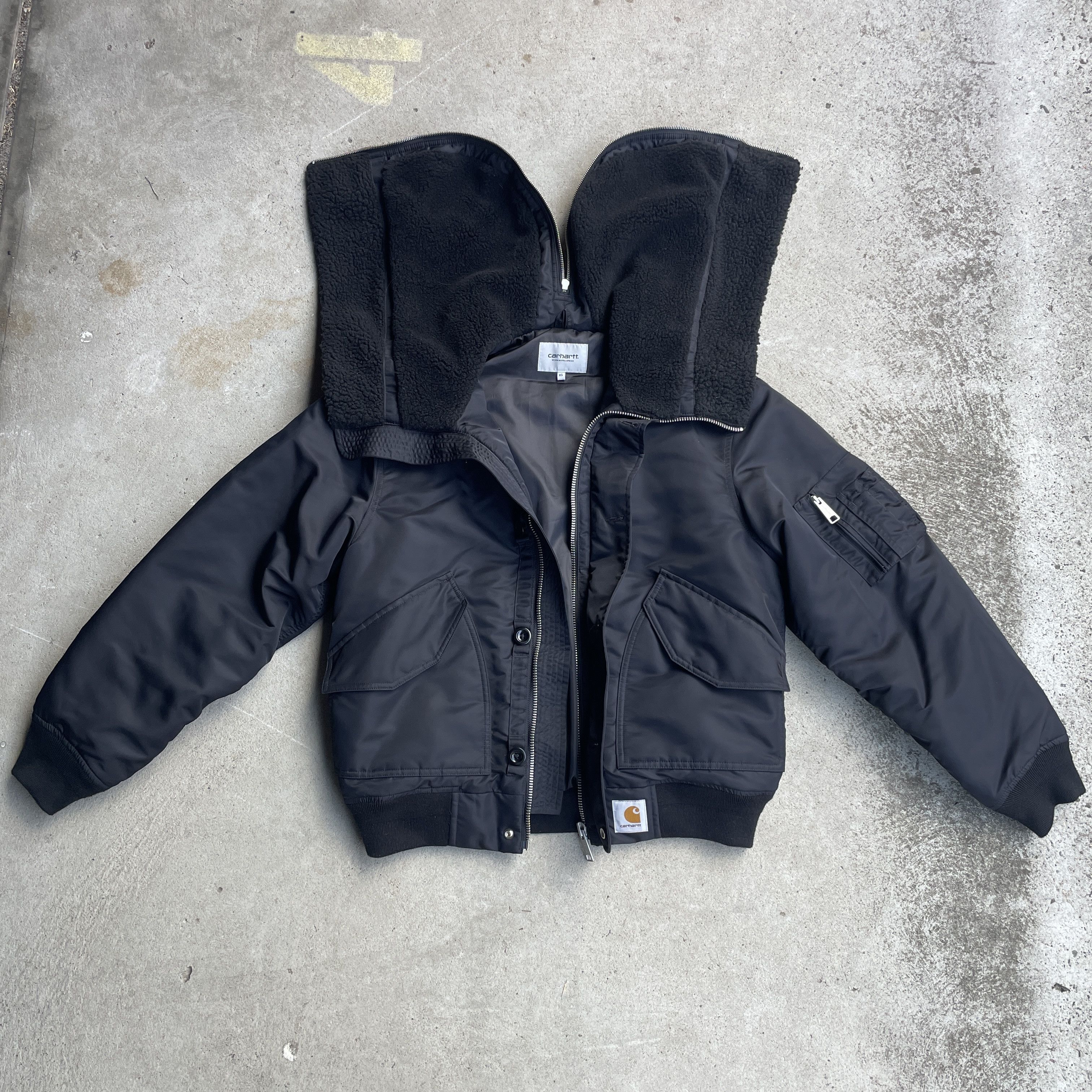 Carhartt Carhartt Oltena Jacket — XS (Black) — Brand New Size US XS / EU 42 / 0 - 6 Thumbnail