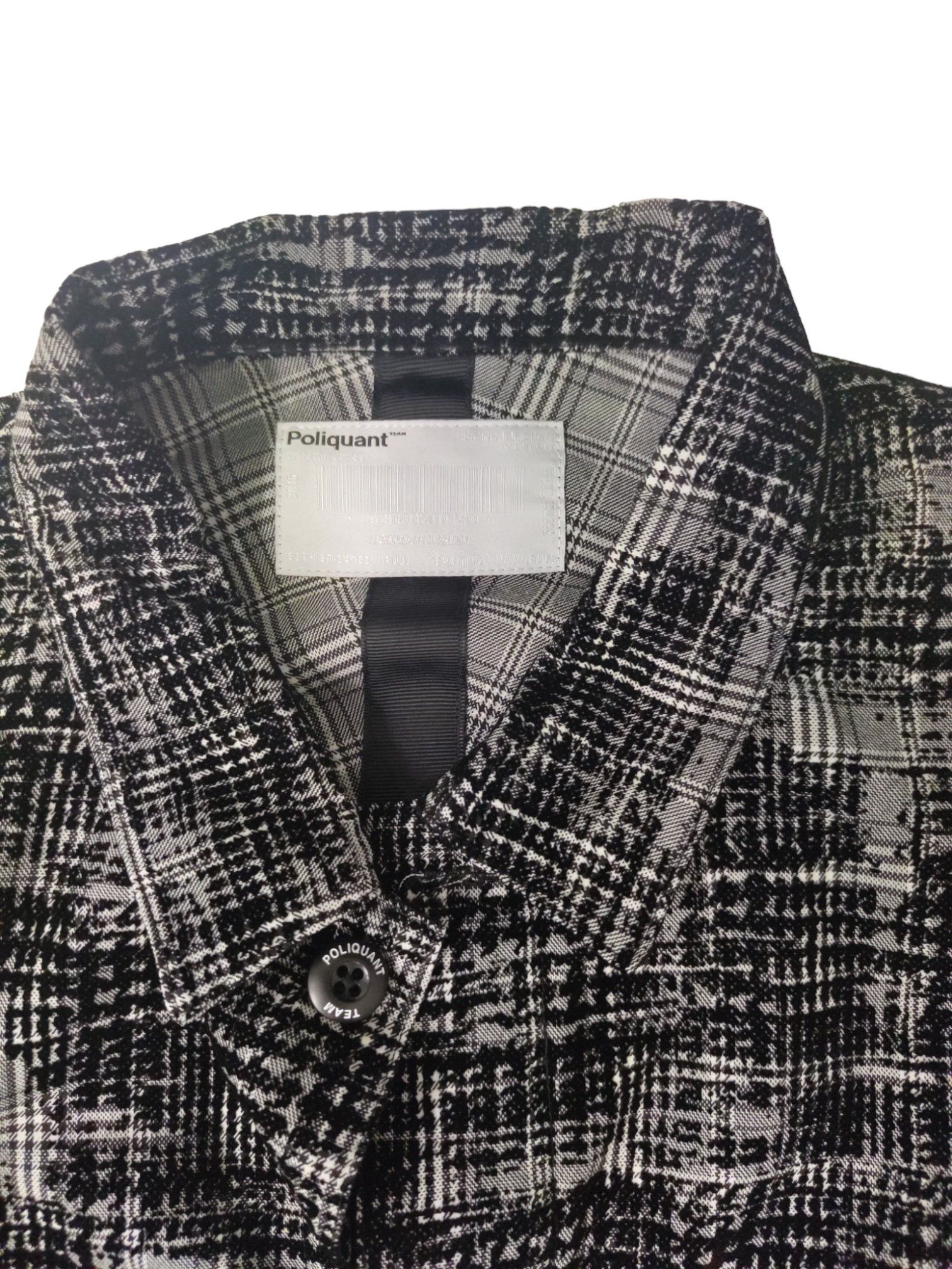 Other Poliquant Checkered Shirt Jacket Size US L / EU 52-54 / 3 - 5 Thumbnail