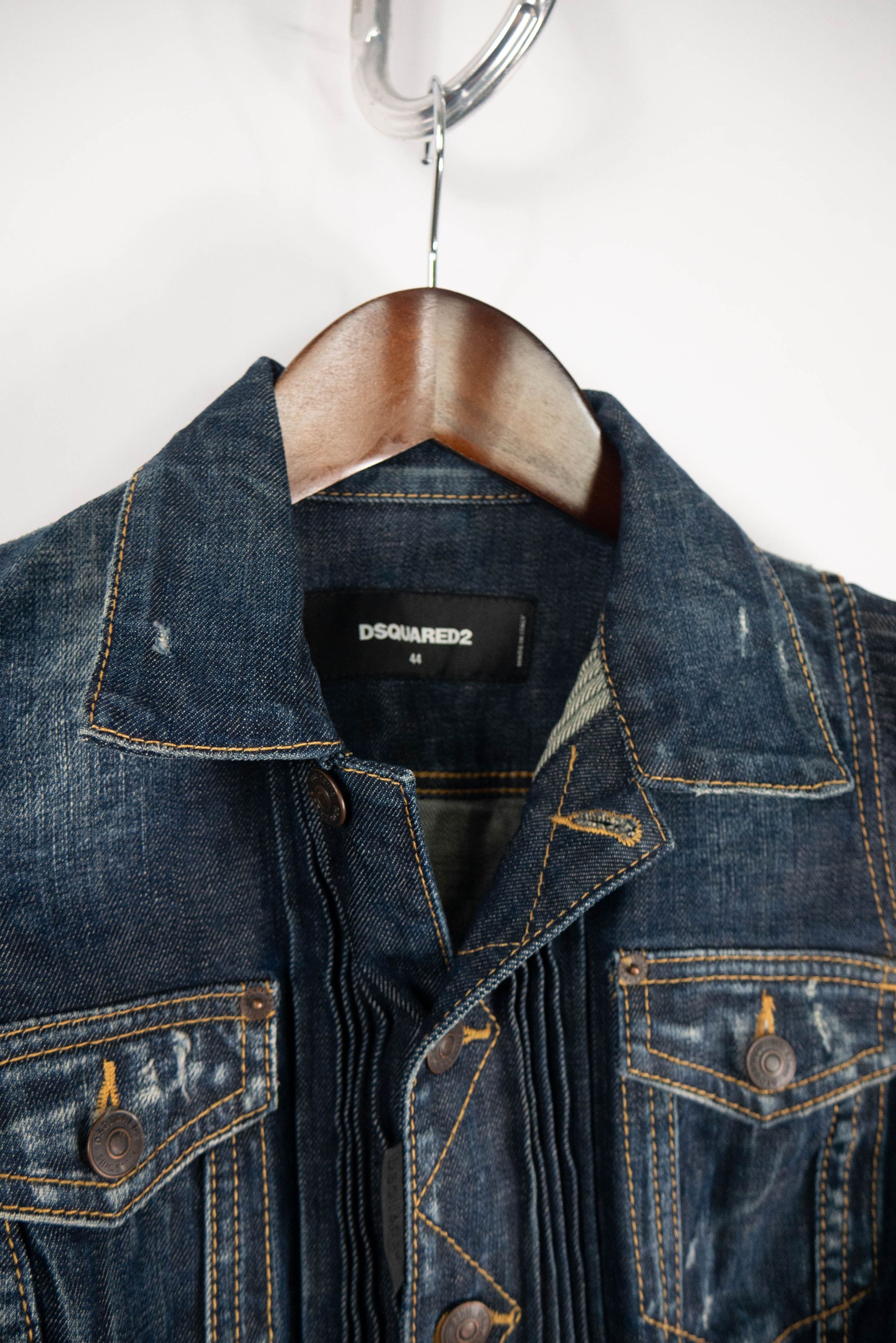 Dsquared2 Dsquared2 denim jacket – katana style, aesthetic streetwear Size M / US 6-8 / IT 42-44 - 9 Thumbnail
