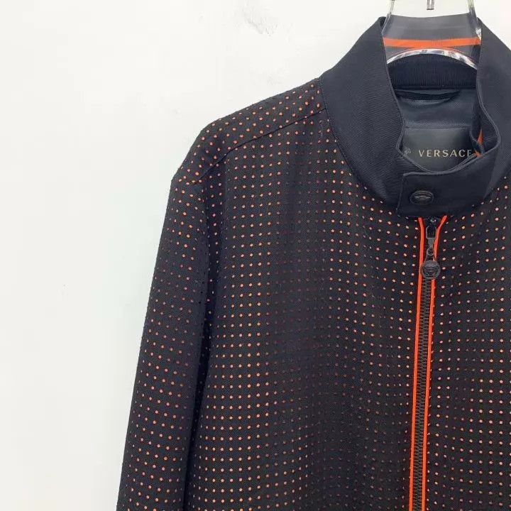 Versace Versace Color-blocked cut-out mesh zippered long-sleeved j Size L / US 10 / IT 46 - 3 Thumbnail