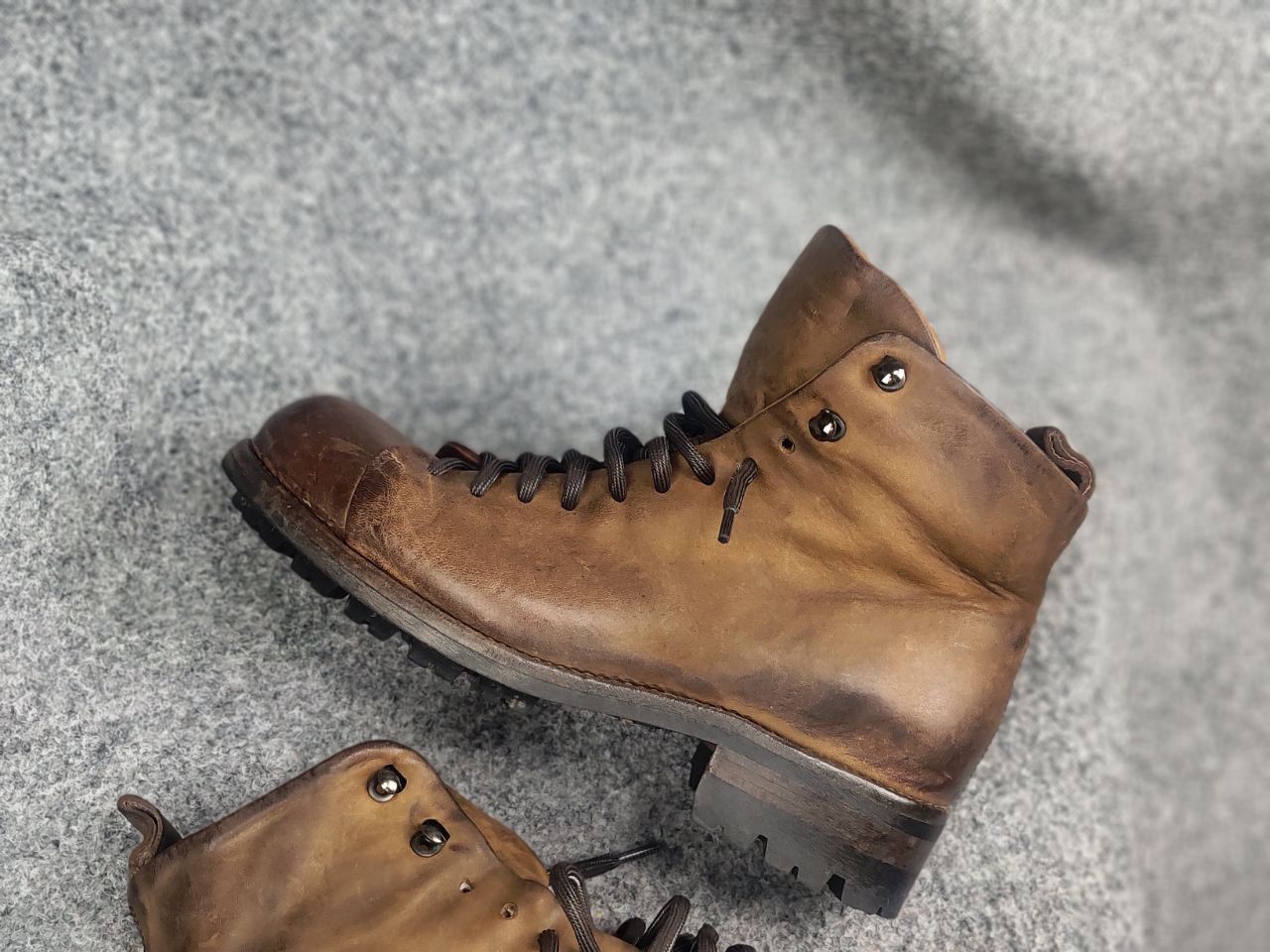 Other Lemargo handmade leather shoes lace Combat Boots Carol MA+ Size US 10 / IT 40 - 5 Thumbnail