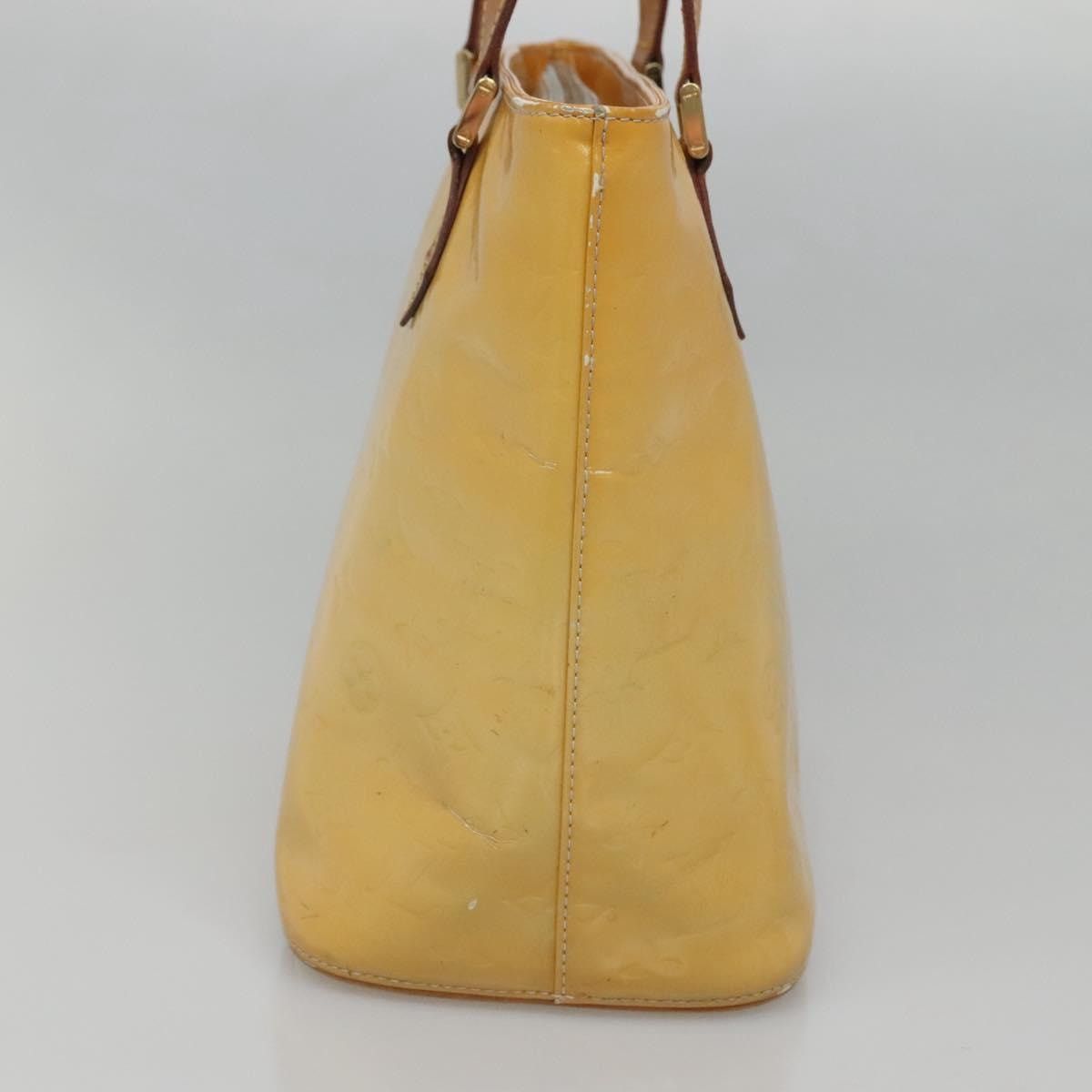 Louis Vuitton LOUIS VUITTON Monogram Vernis Houston Hand Bag Gris M91053 Size ONE SIZE - 4 Thumbnail