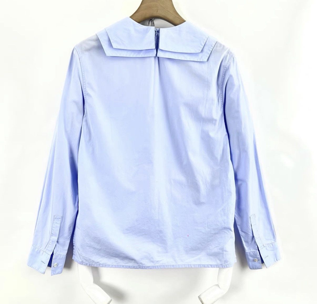 Dior Dior Blue Sailor Collar Pullover Shirt K12 Size L / US 10 / IT 46 - 2 Thumbnail