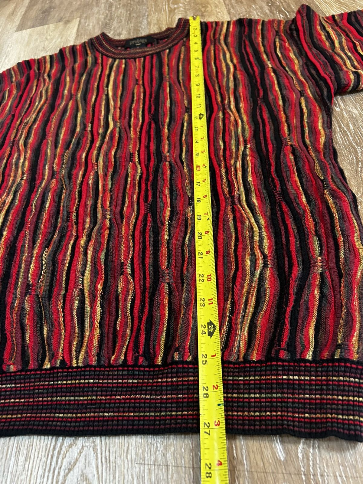 Vintage Super sick vintage 3D knit sweater Size US M / EU 48-50 / 2 - 7 Thumbnail