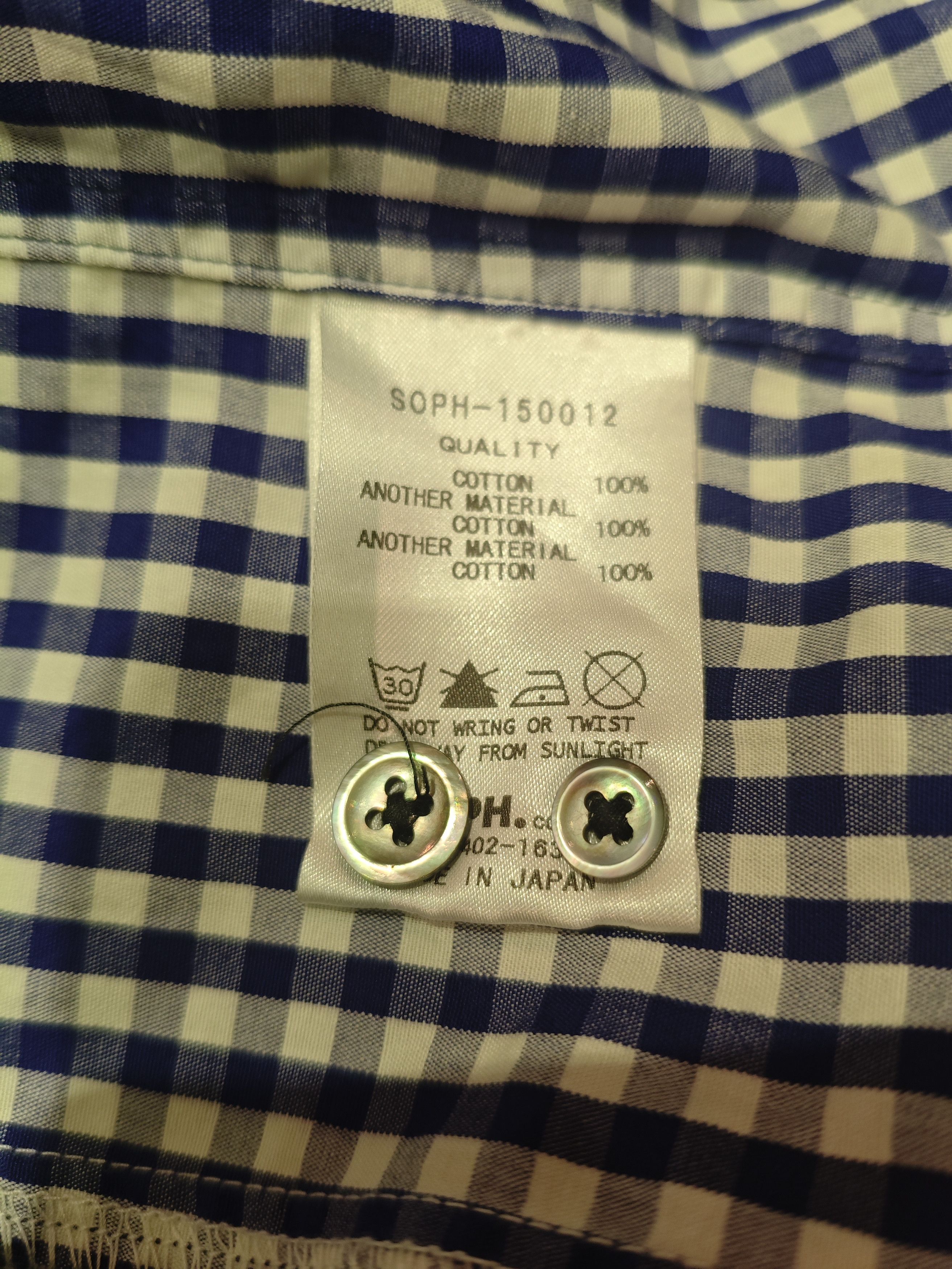 Sophnet. SOPHNET. S/S MULTI MIX Buttoned Down SHIRT Size US M / EU 48-50 / 2 - 4 Thumbnail