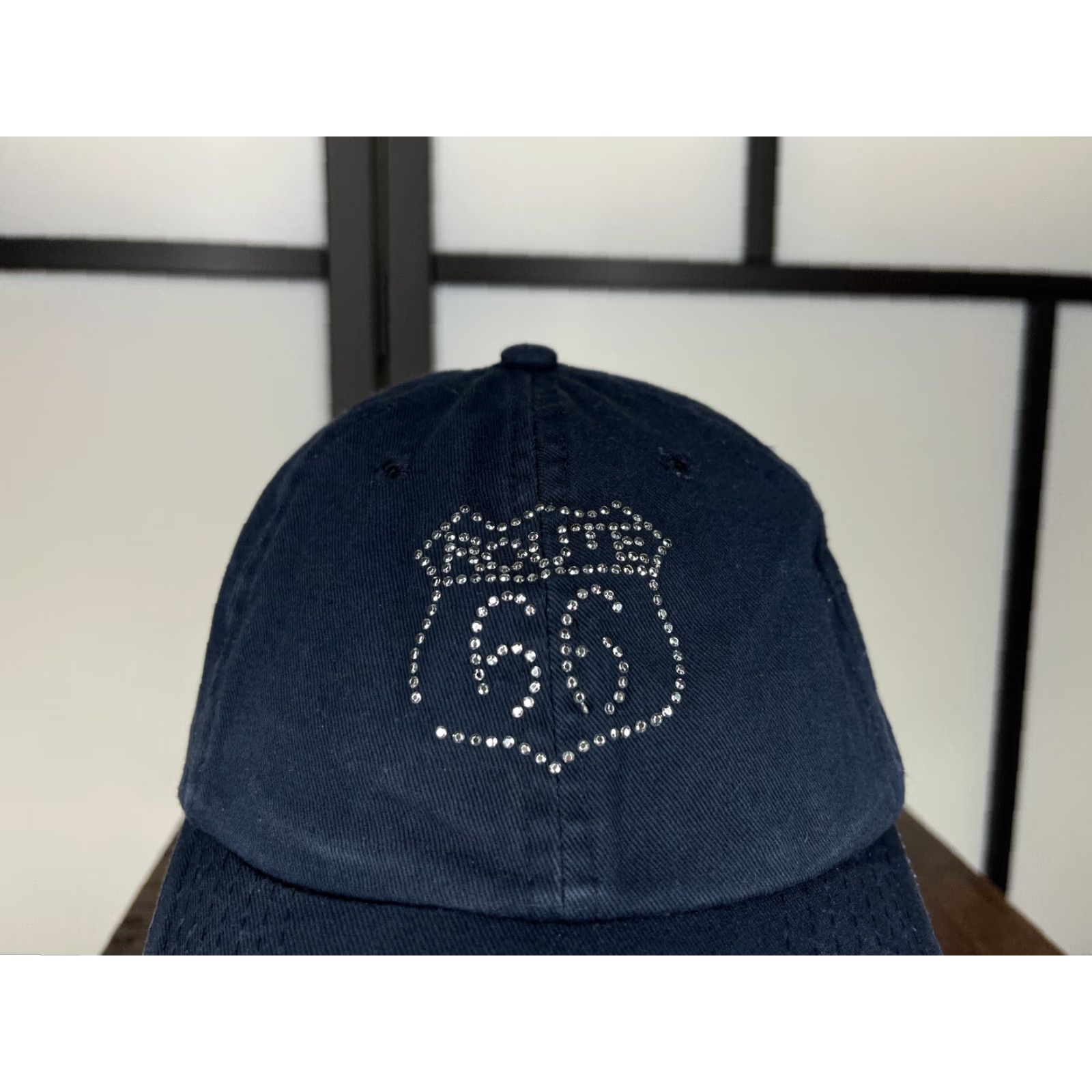 Route 66 Route 66 Hat Cap Strap Back Womens One Size Blue Bling Jeweled Cotton Twill Hat Cap Strap Back Womens One Size Blue Bling Jeweled Cotton Twill Size ONE SIZE - 2 Thumbnail