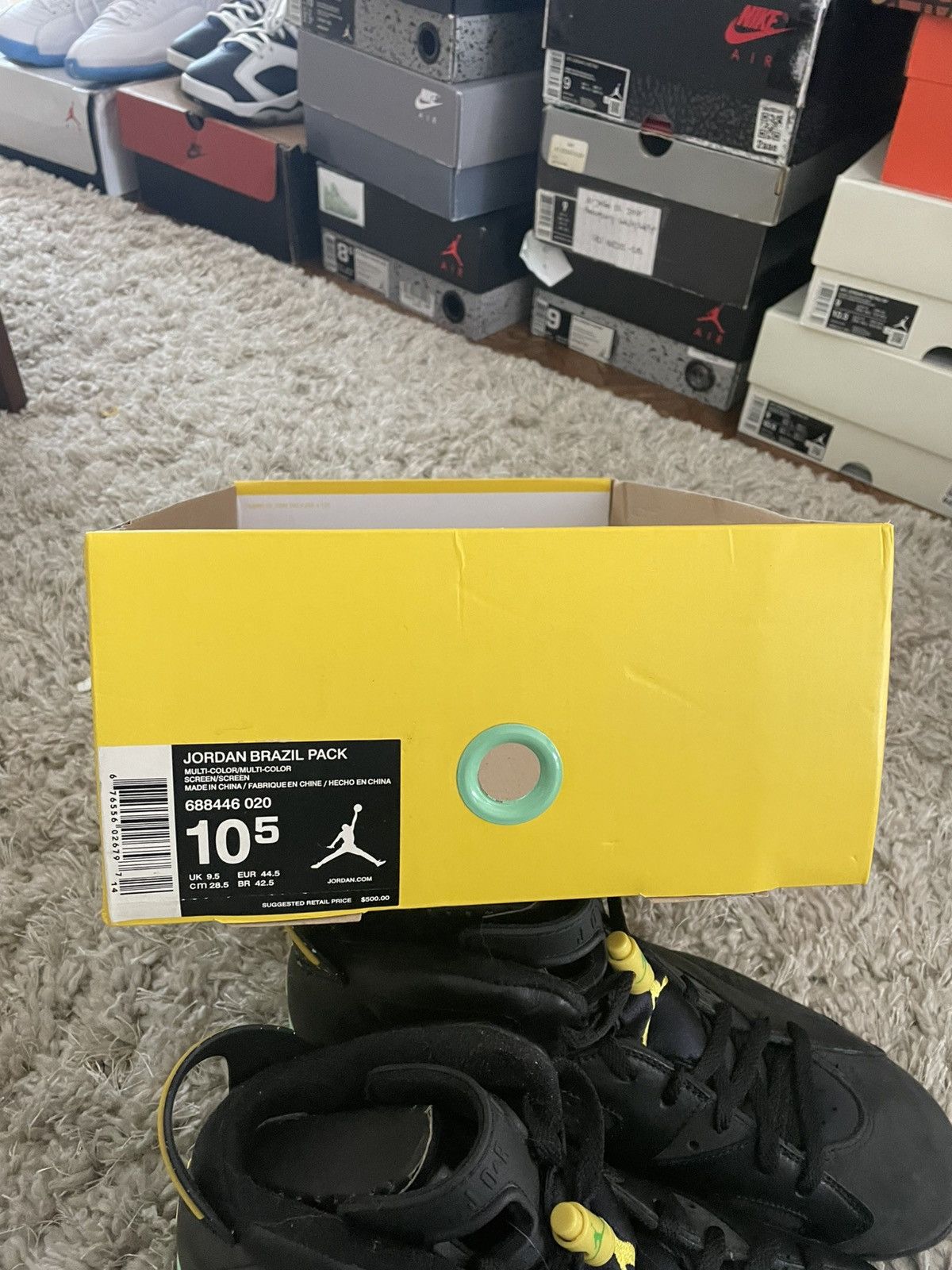 Jordan Brand Jordan 6 Brazil Pack Size US 10.5 / EU 43-44 - 11 Thumbnail