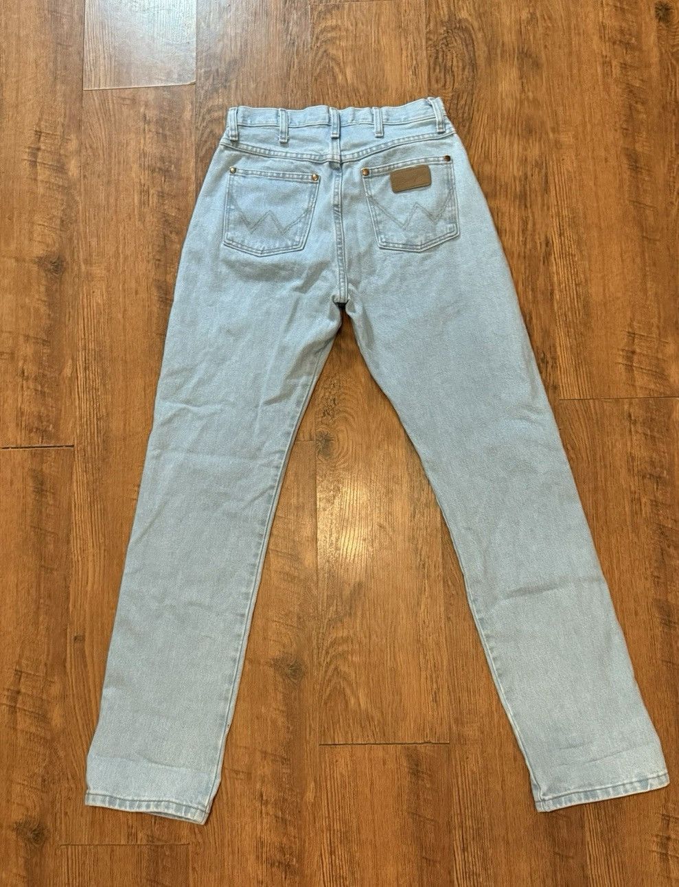 Wrangler Wrangler 10MWZGH Women's High Rise Straight Leg Jeans 11x34 Size 32" / US 10 / IT 46 - 3 Thumbnail