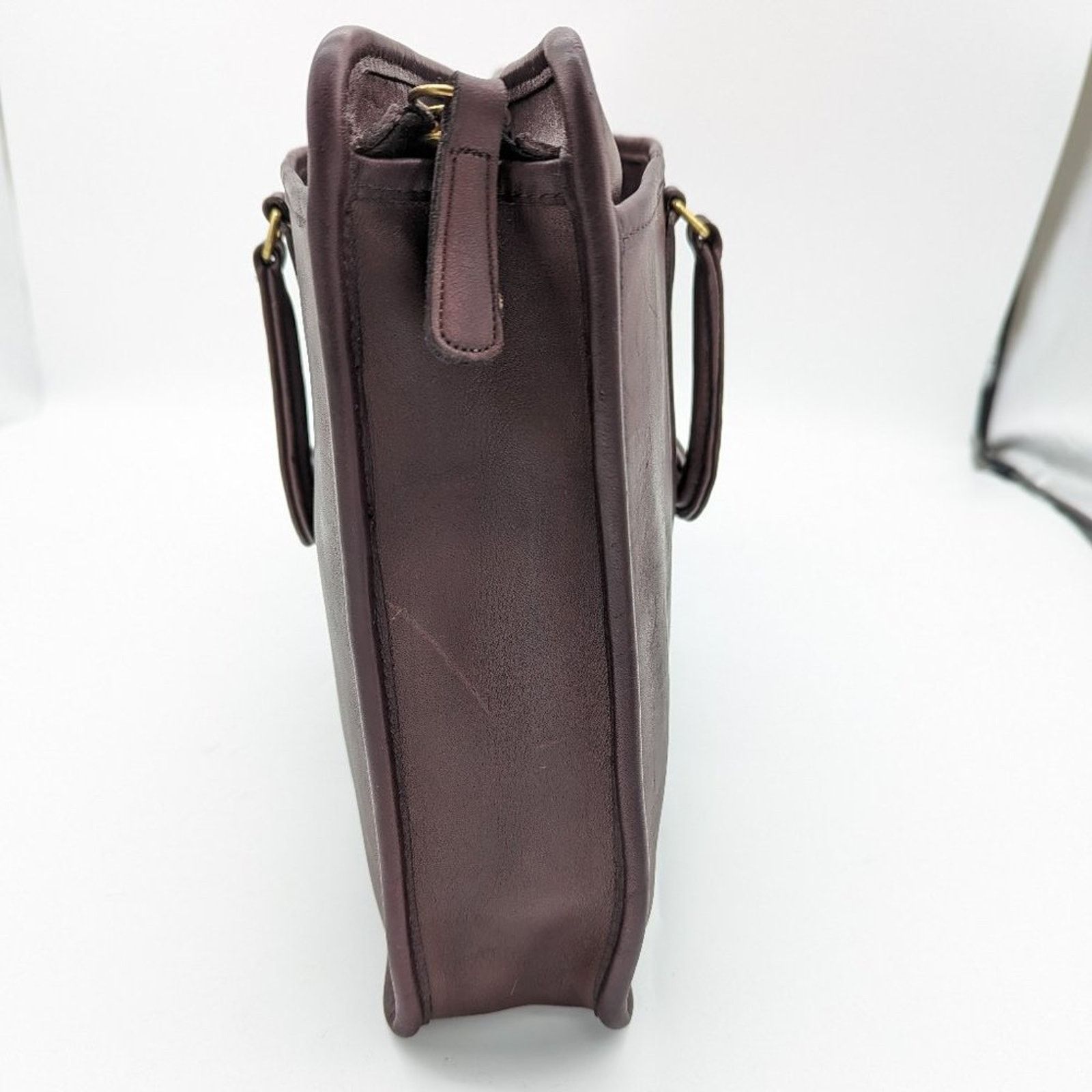 Coach Coach Vintage Embassy Briefcase Brown Leather Made in USA Size ONE SIZE - 9 Thumbnail