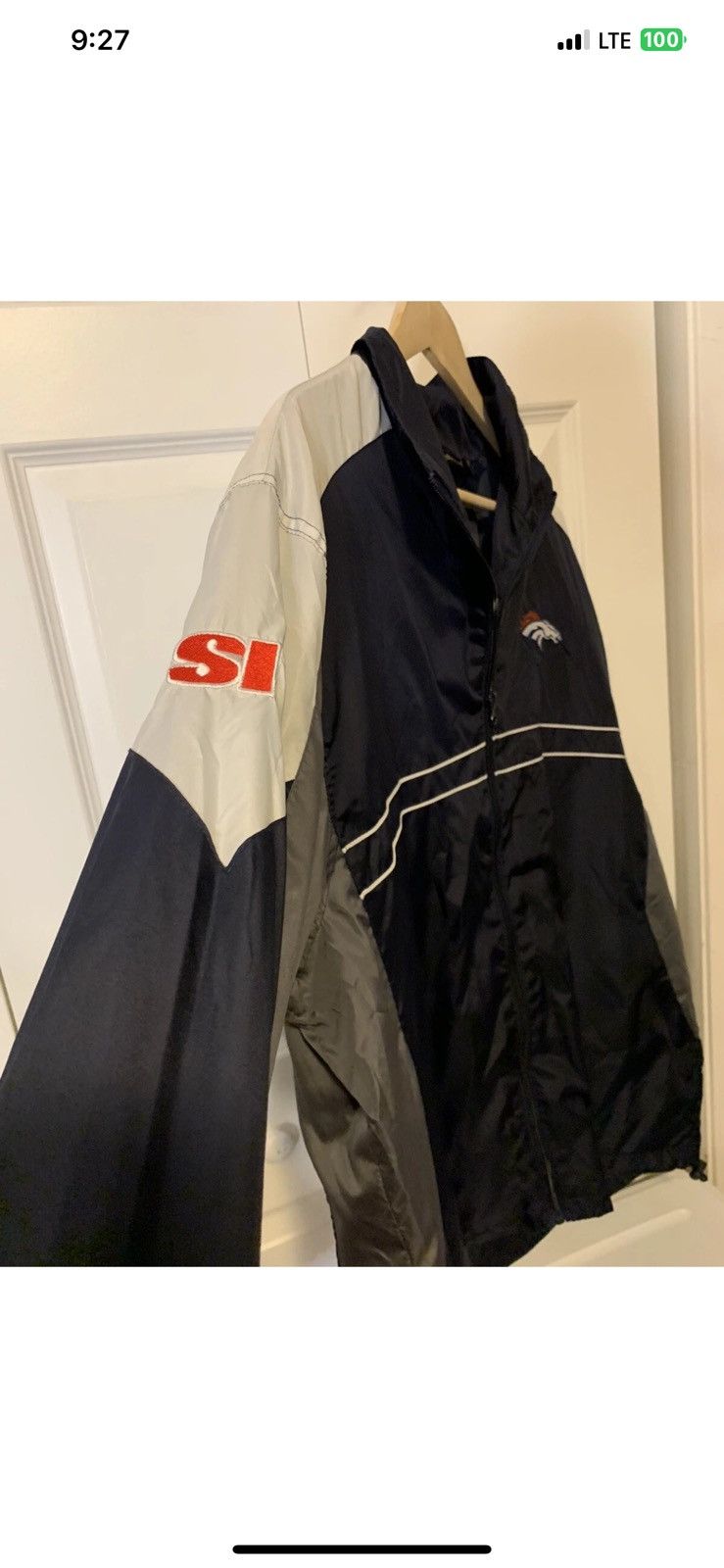 Dunbrooke Denver Broncos XL Windbreaker Dunbrooke Sports Illustrated Size US XL / EU 56 / 4 - 4 Thumbnail