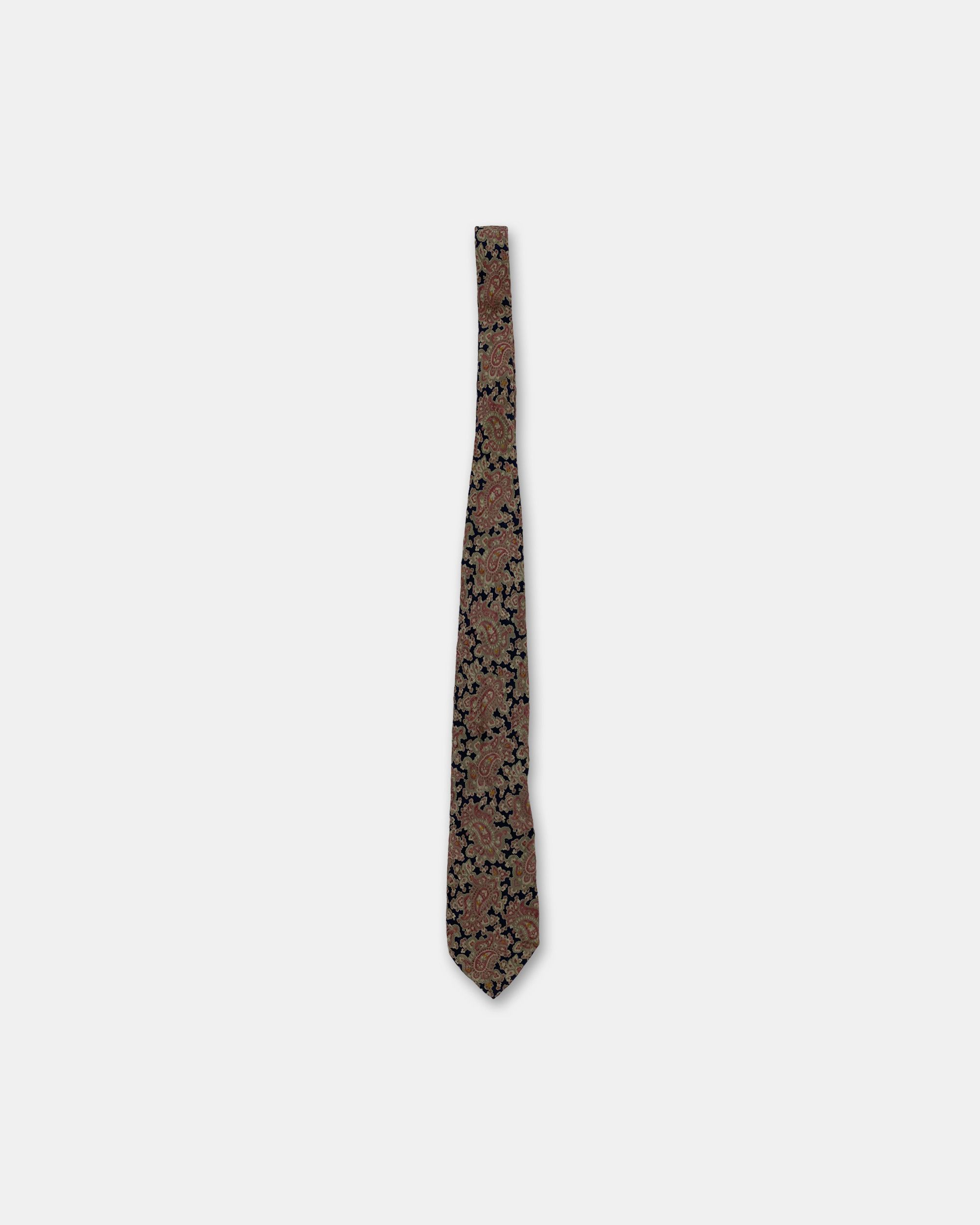 Giorgio Armani 1990s Paisley Pattern Tie Size ONE SIZE - 1 Thumbnail