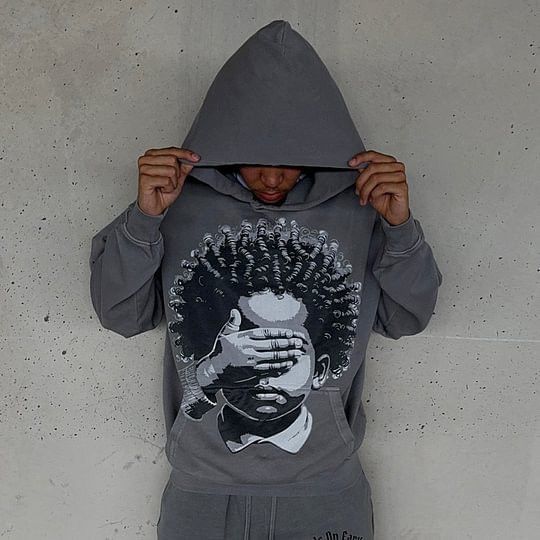 Japanese Brand × Vintage Faith Graphic Print Pocket Hoodie Size US XXL / EU 58 / 5 - 3 Thumbnail