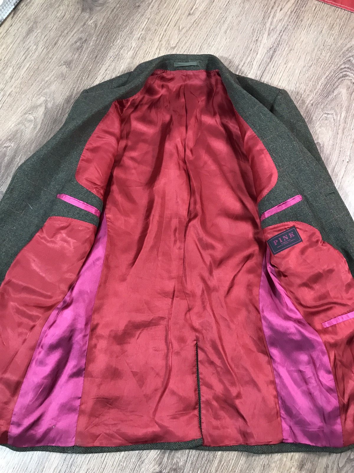 Thomas Pink × Vintage Vintage Thomas Pink Wool Jacket Men’s UK 34 EUR 44 Size 34R - 7 Thumbnail
