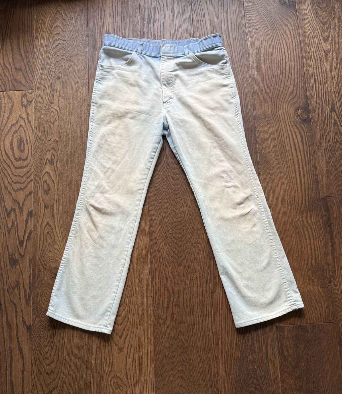 Vintage Vintage 80s Faded Bootcut Denim Jeans Size US 34 / EU 50 - 1 Thumbnail