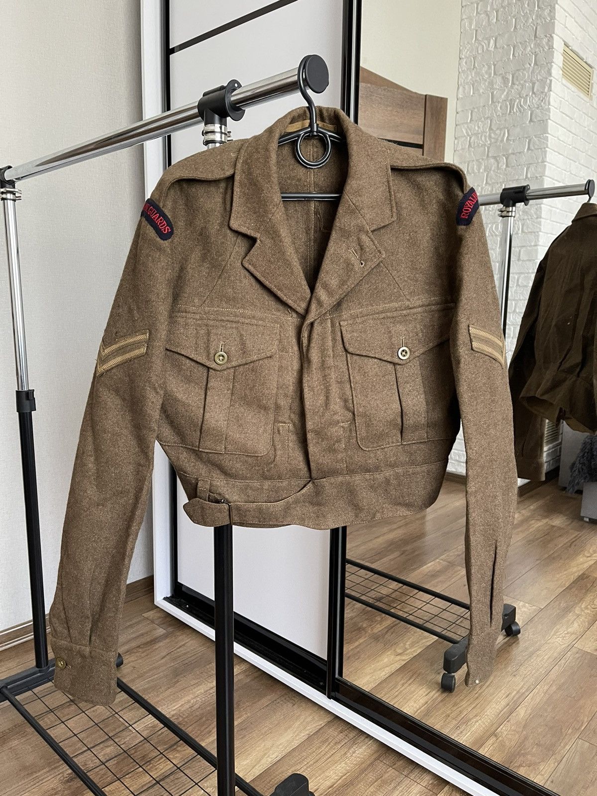 1953 Battledress Vintage Army Military Jacket Archive 50s