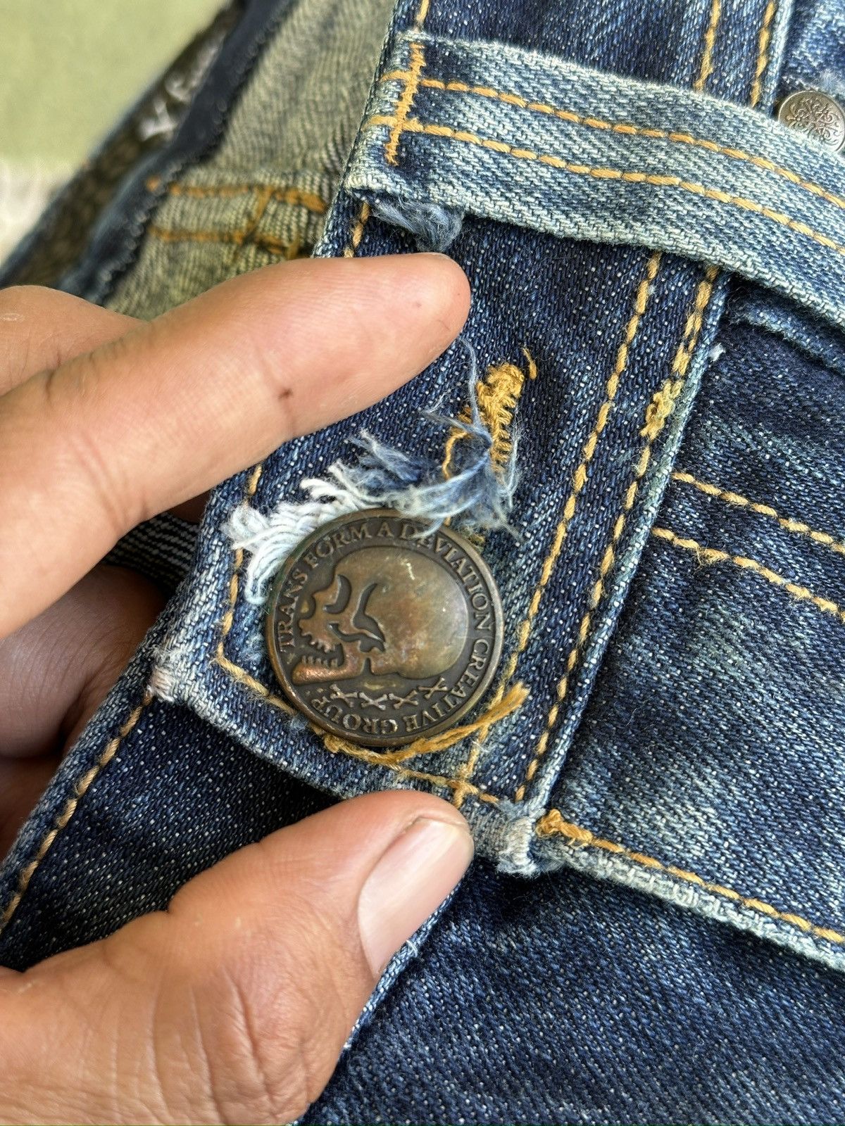Japanese Brand Japanese Brand Xfrm Selvedge HoneyComb . Size US 32 / EU 48 - 8 Thumbnail