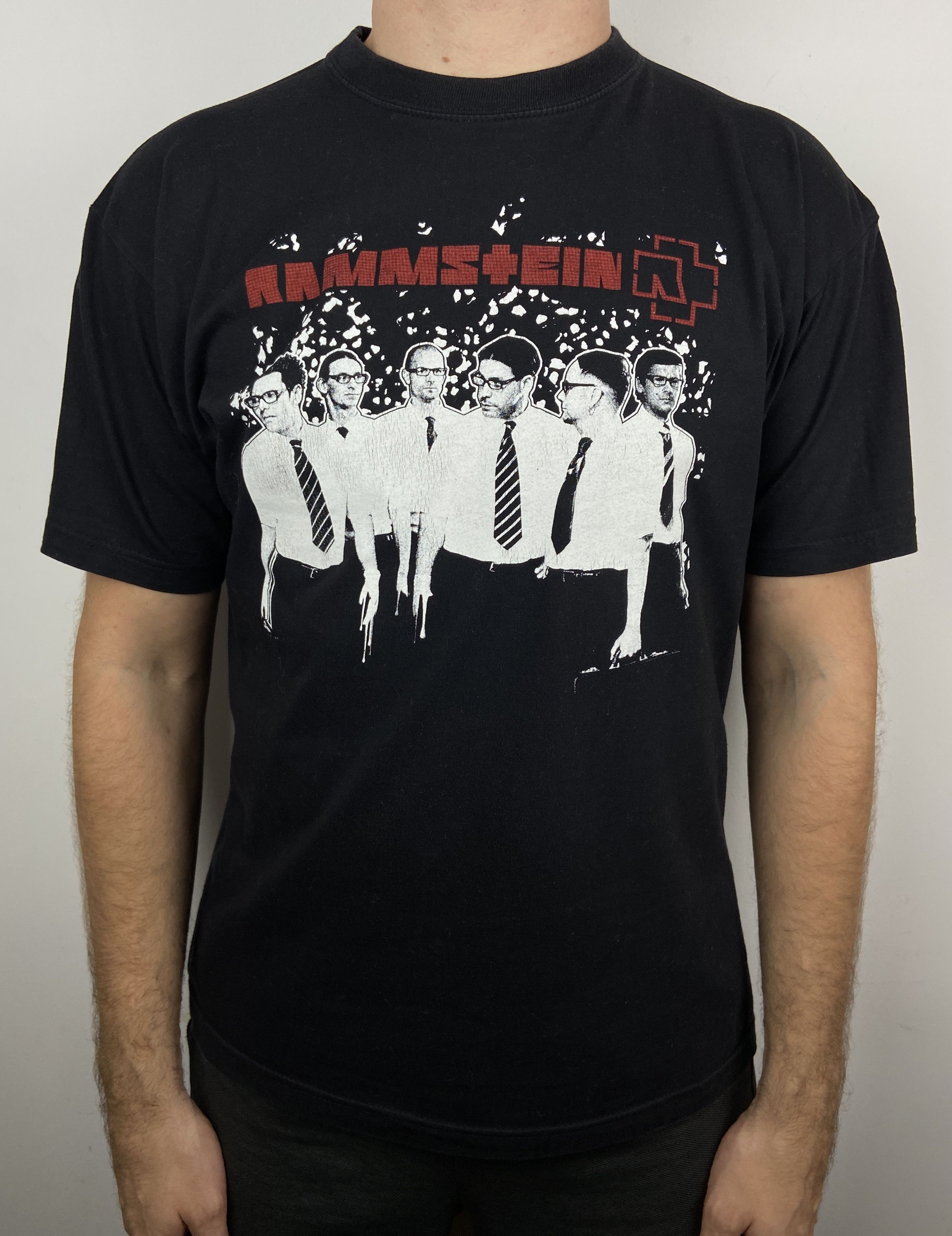 Band Tees Vintage Rammstein Metal Rock Band Graphic T Shirt Tee Size US L / EU 52-54 / 3 - 2 Thumbnail