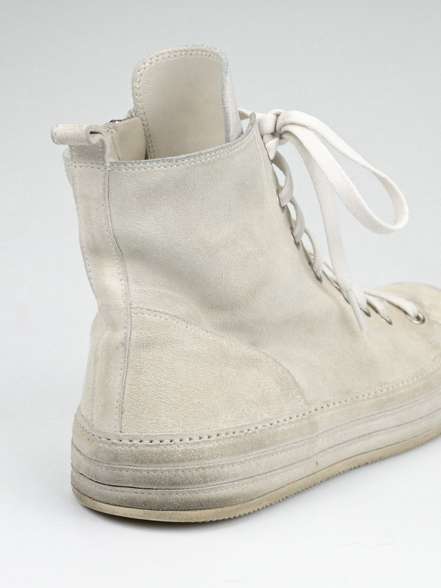 Ann Demeulemeester Orvo High Top Suede Leather Sneakers Size US 9 / EU 42 - 14 Thumbnail
