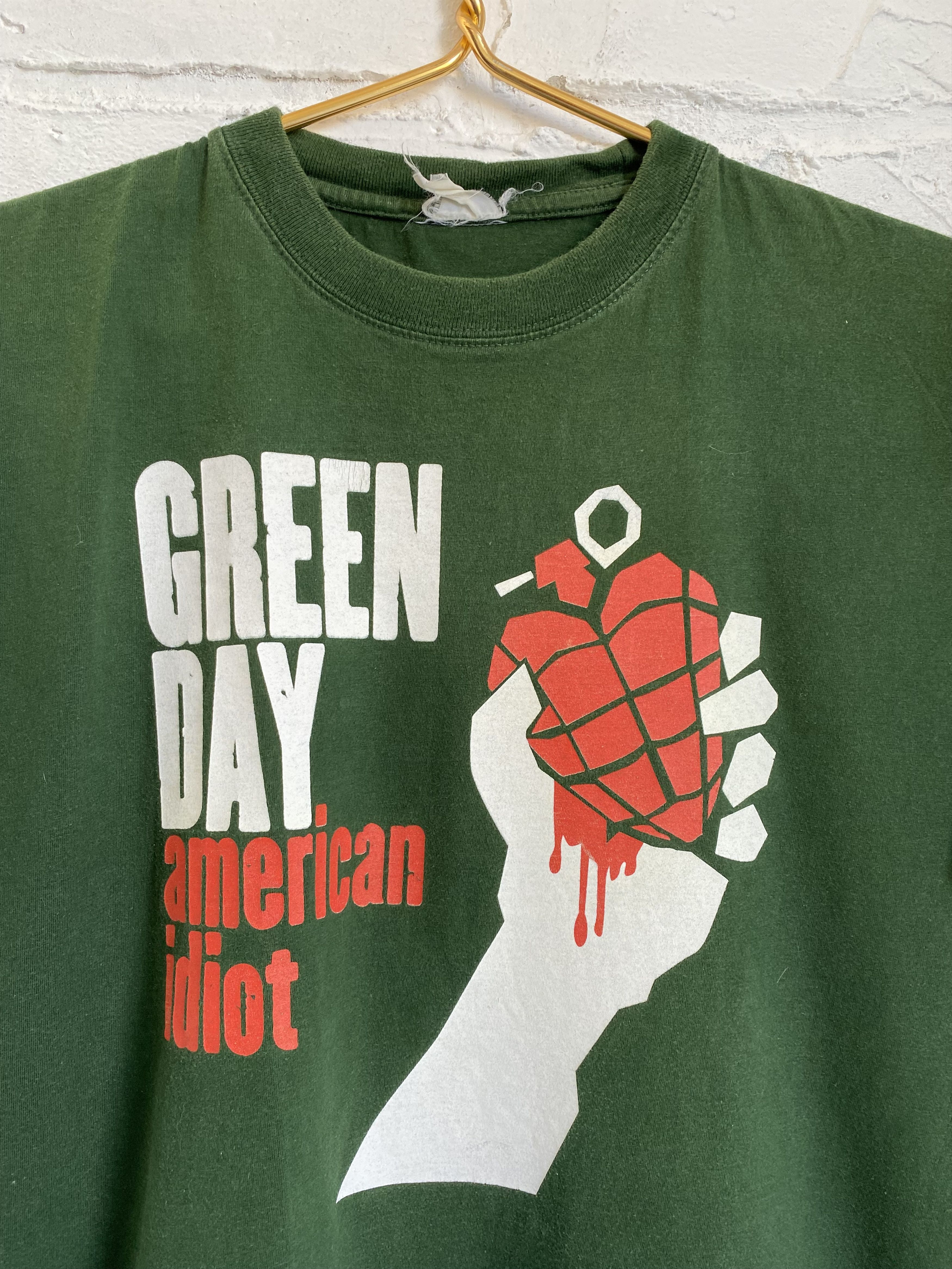 Band Tees Vintage 2005 Green Day American Idiot tour t-shirt Size US L / EU 52-54 / 3 - 3 Thumbnail