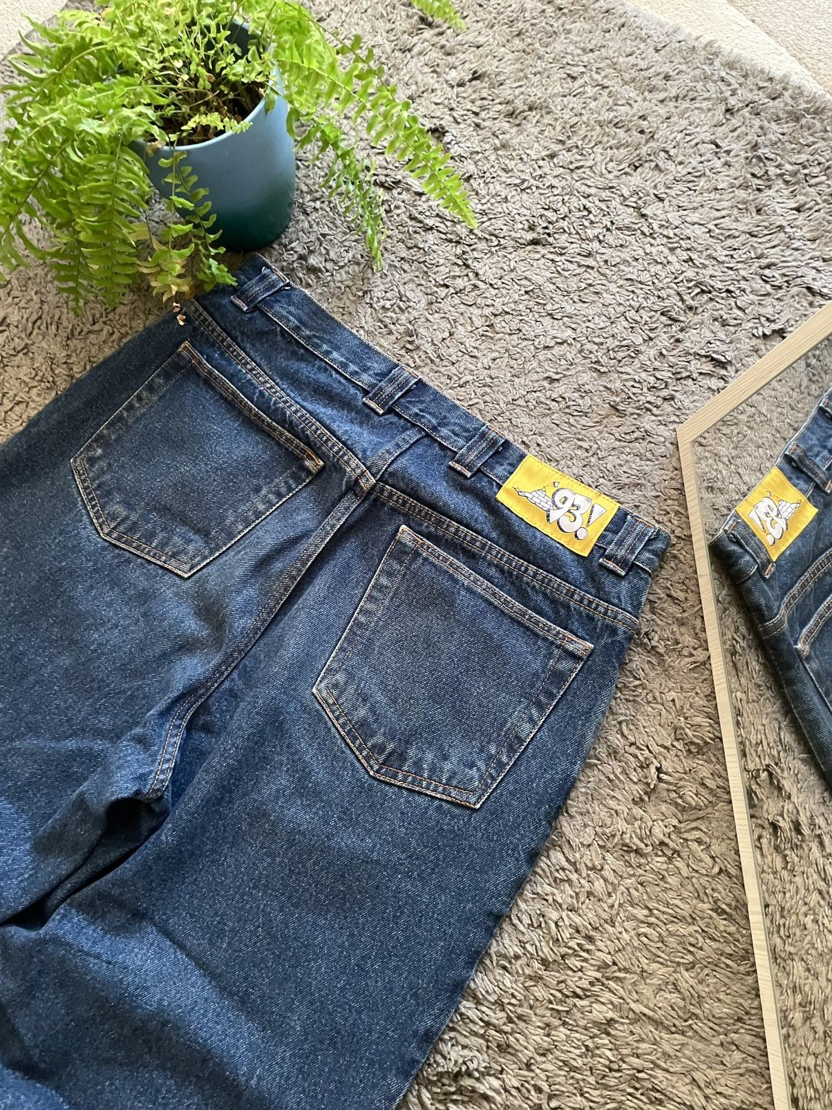 Polar Skate Co. × Vintage 93 Polar Skate Co. Denim Pants Streetwear Sk8 Vintage Logo Size US 34 / EU 50 - 11 Thumbnail