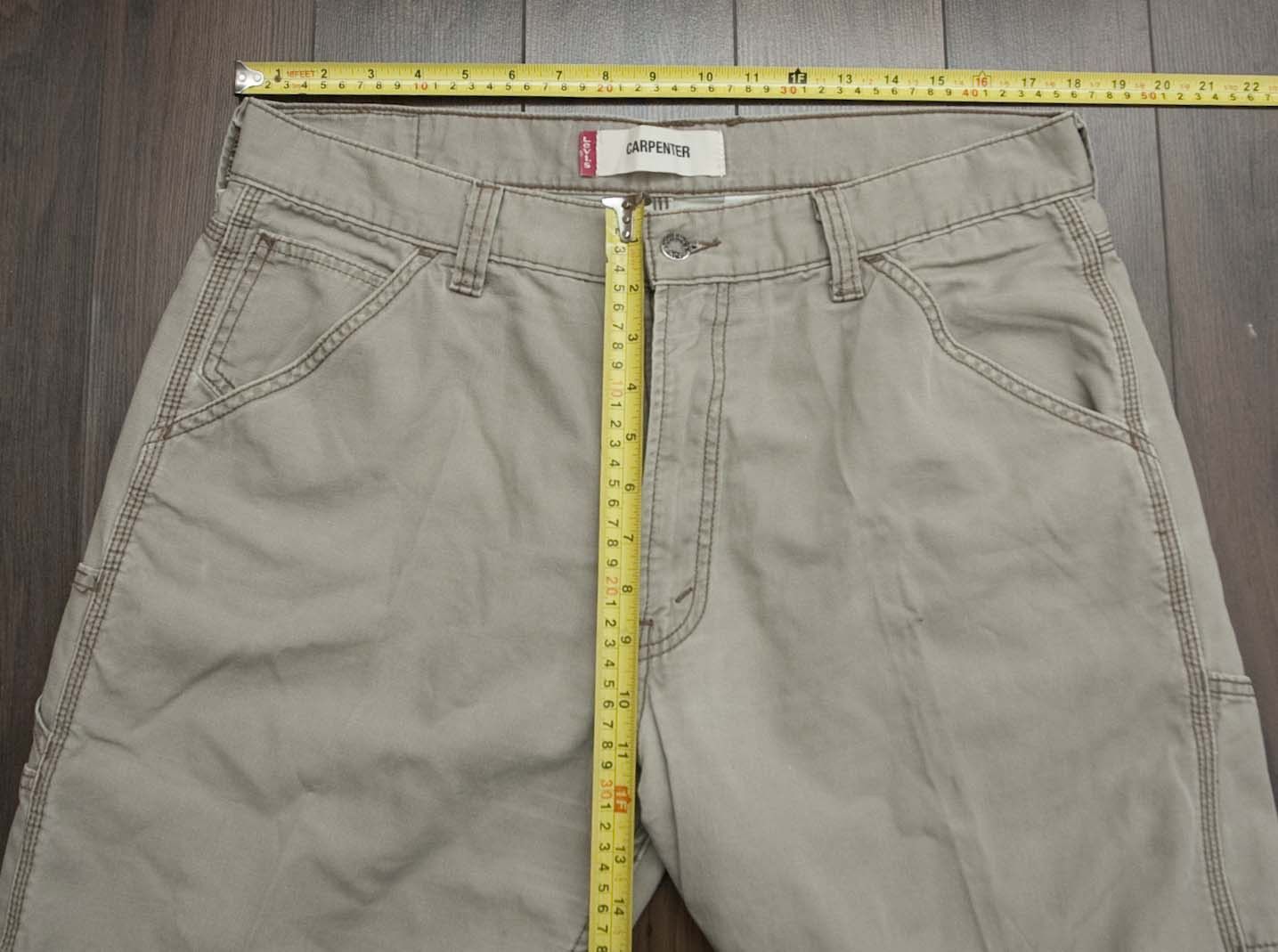 Levi's Levis Carpenter Pants Size 36x27.5 Distressed w/Stains Size US 36 / EU 52 - 7 Thumbnail