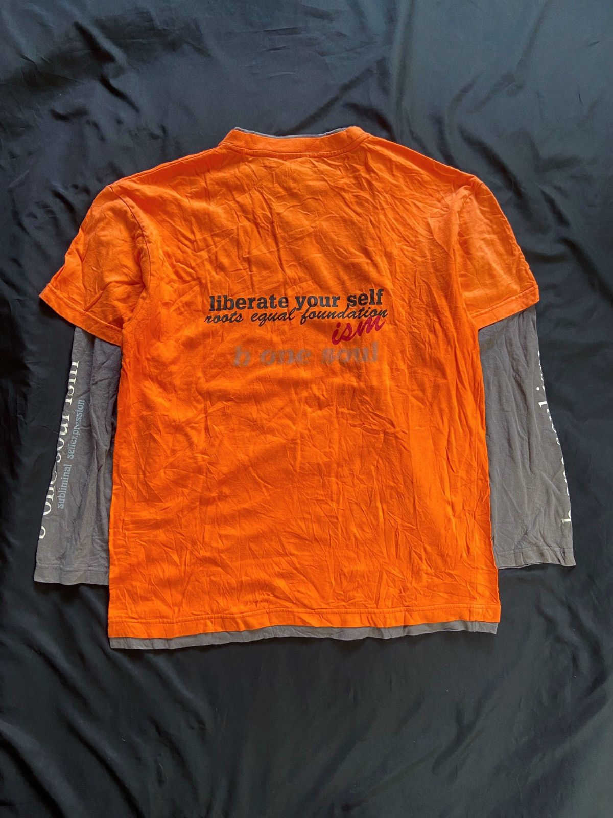 Beauty Beast B ONE SOUL LIBERATE YOURSELF ROOTS EGUAL LONGSLEEVE Size US L / EU 52-54 / 3 - 2 Thumbnail