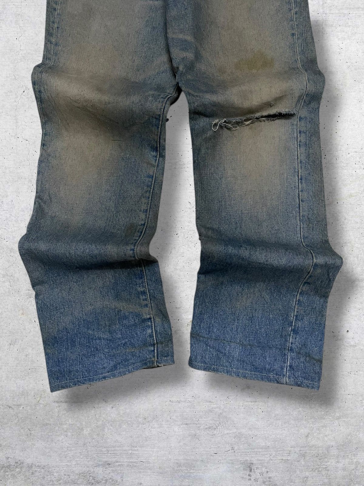 Hysteric Glamour RARE VINTAGE POINT OPERATION JAPAN DESIGNER MUDWASH STYLE Size US 29 - 3 Thumbnail