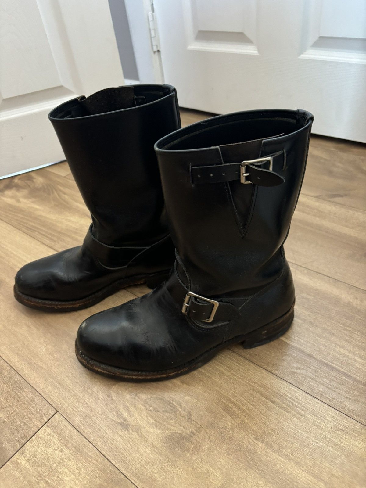Vintage Vintage 60s Black Engineer Boots Size US 10 / EU 43 - 4 Thumbnail