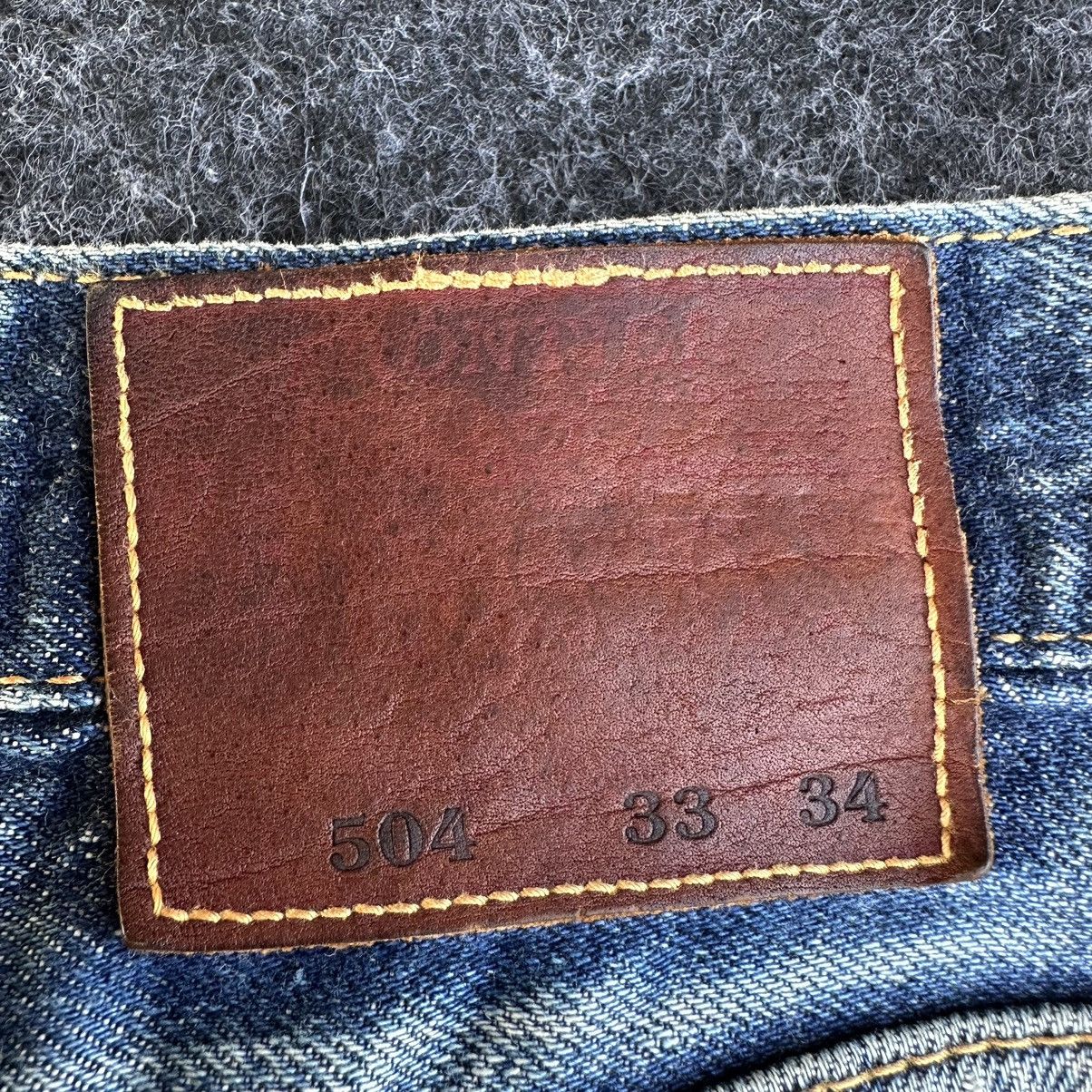 Edwin Vintage Thrash Edwin 504 Regular Orange Tag Denim 33x32 D620 Size US 34 / EU 50 - 7 Thumbnail