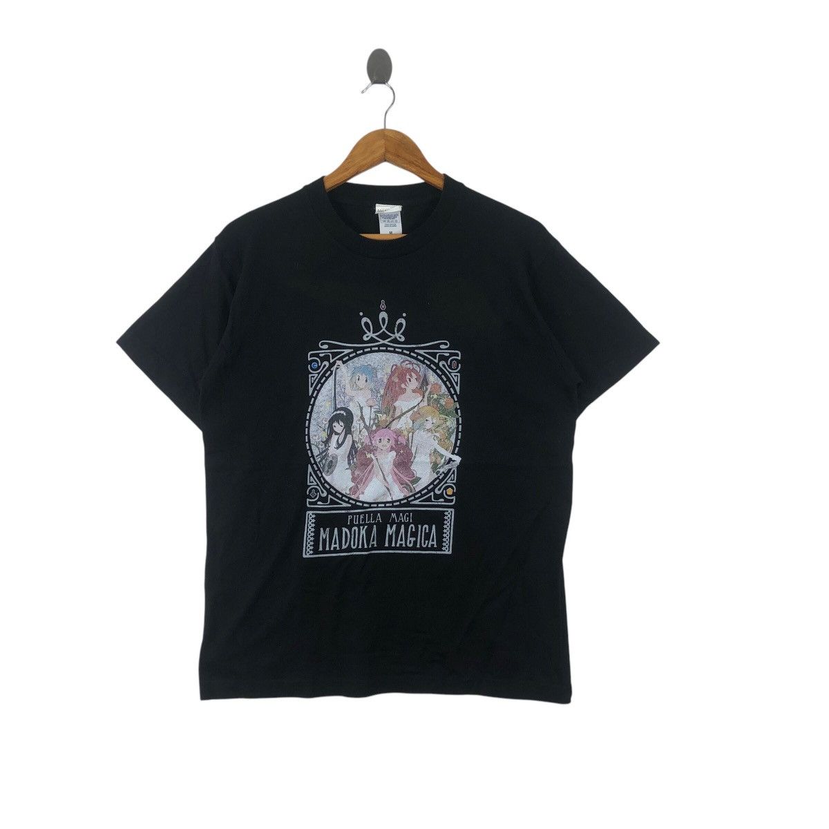 Vintage MADOKA MAGICA PUELLA MAGI Anime Kaname School Tee Size US M / EU 48-50 / 2 - 1 Thumbnail