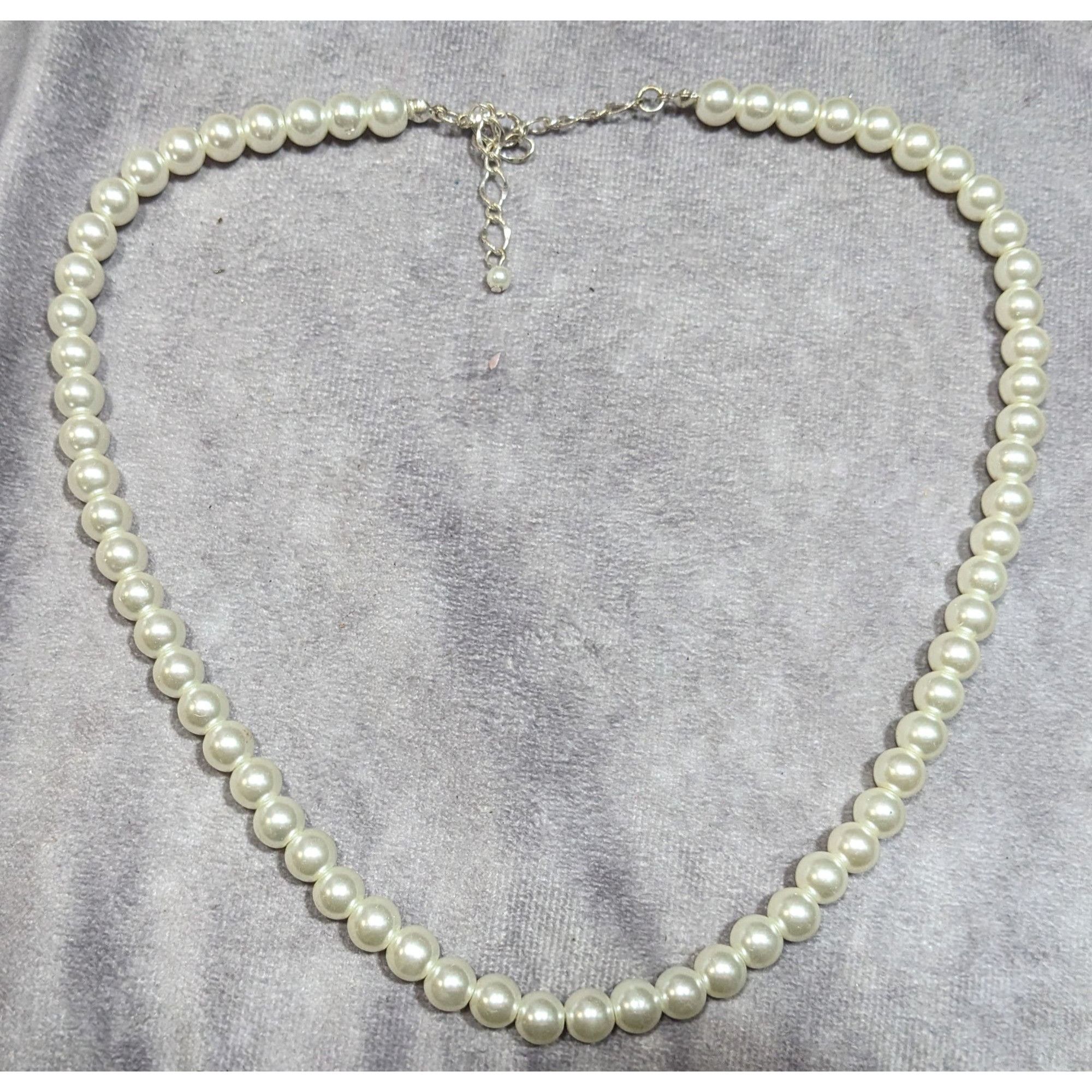 Other Classic Elegant Adjustable Faux Pearl Necklace Size ONE SIZE - 6 Thumbnail