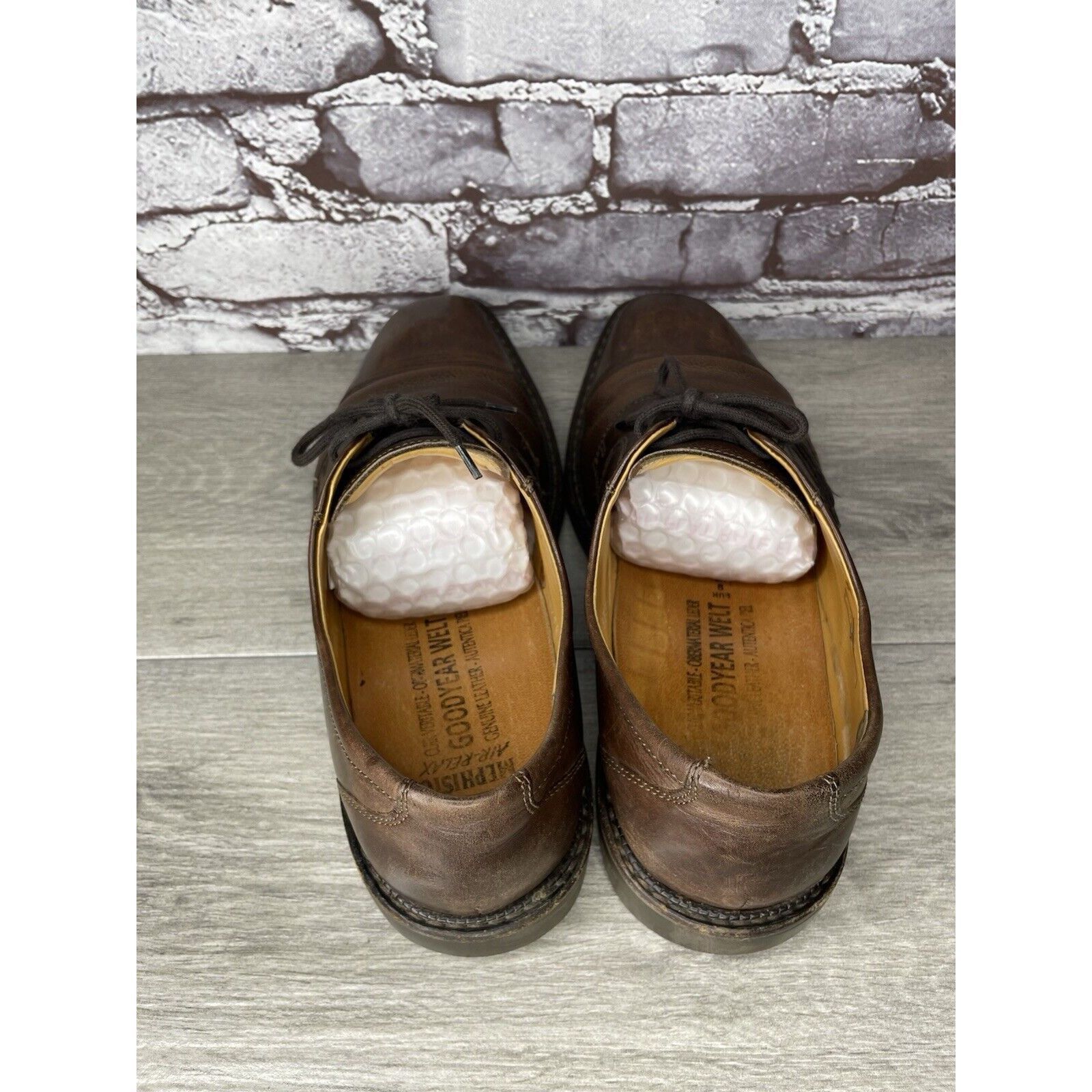 Mephisto Mephisto Goodyear Welt Brown Leather Oxfords Cap Toe Shoes M Size US 9.5 / EU 42-43 - 5 Thumbnail