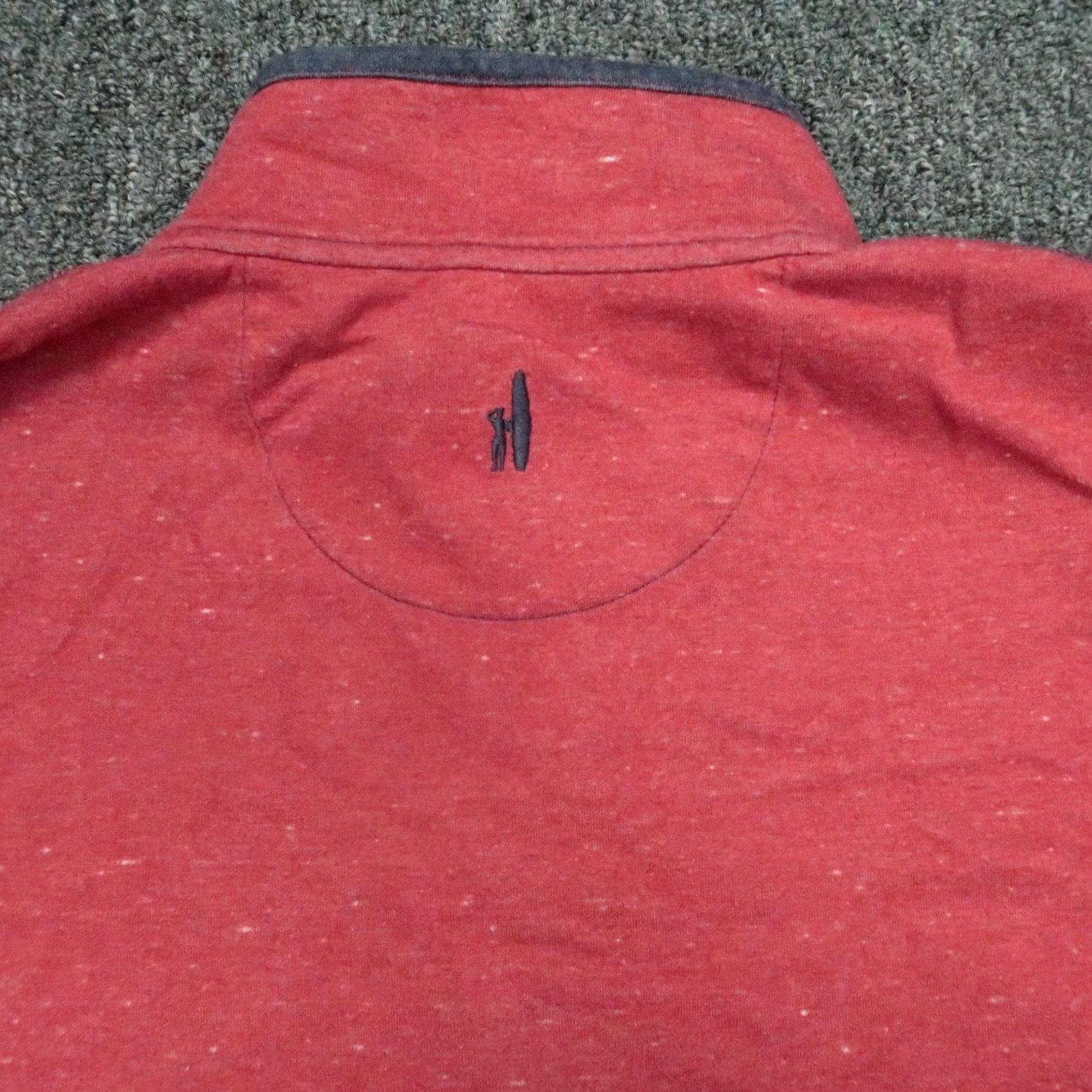 johnnie-O Johnnie O Pullover Mens L Red Blue Quarter Zip Reversible Size US L / EU 52-54 / 3 - 4 Thumbnail