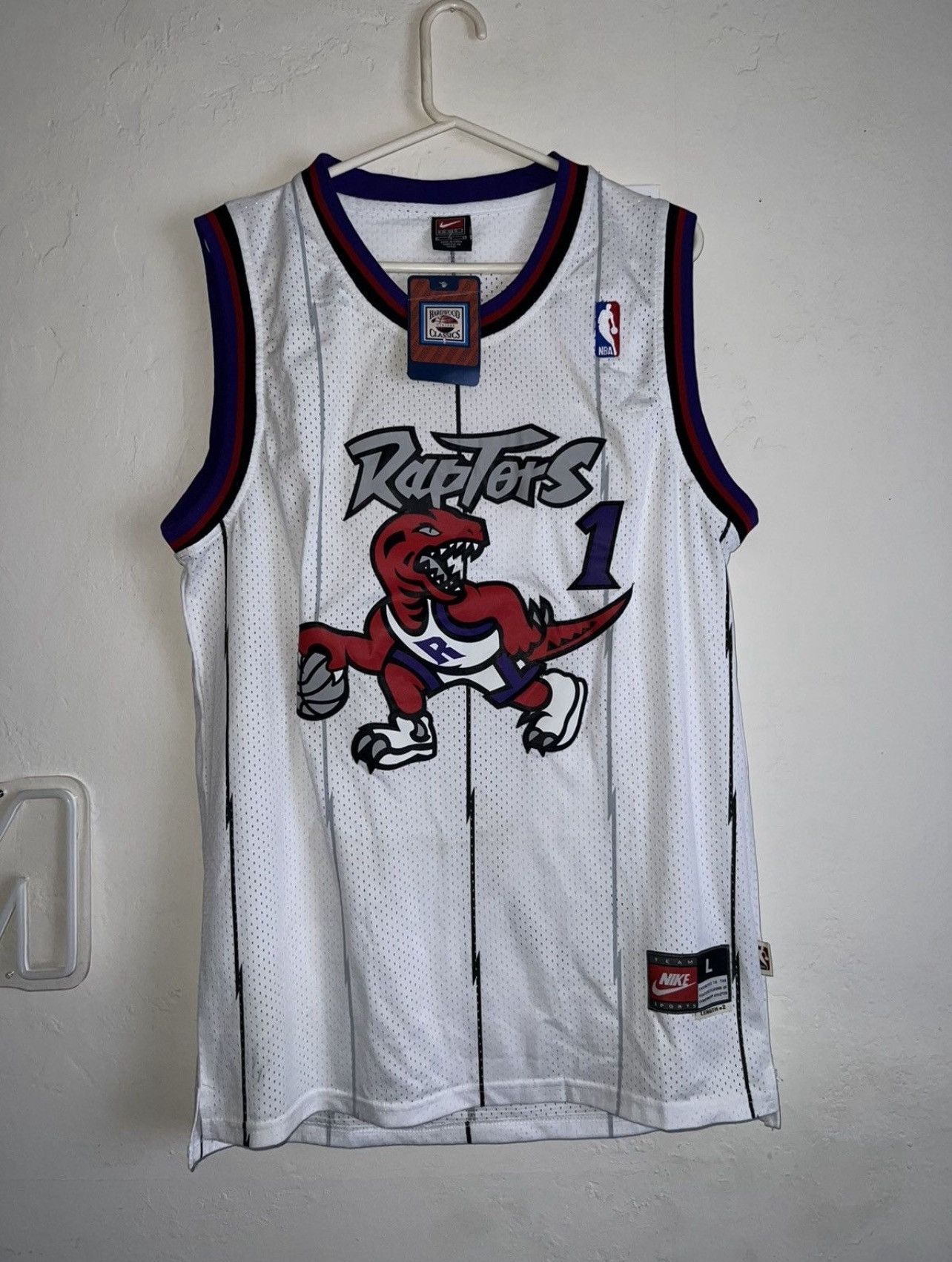 NBA New w/ tags Nike x Raptors McGrady Jersey Size US XL / EU 56 / 4 - 2 Thumbnail
