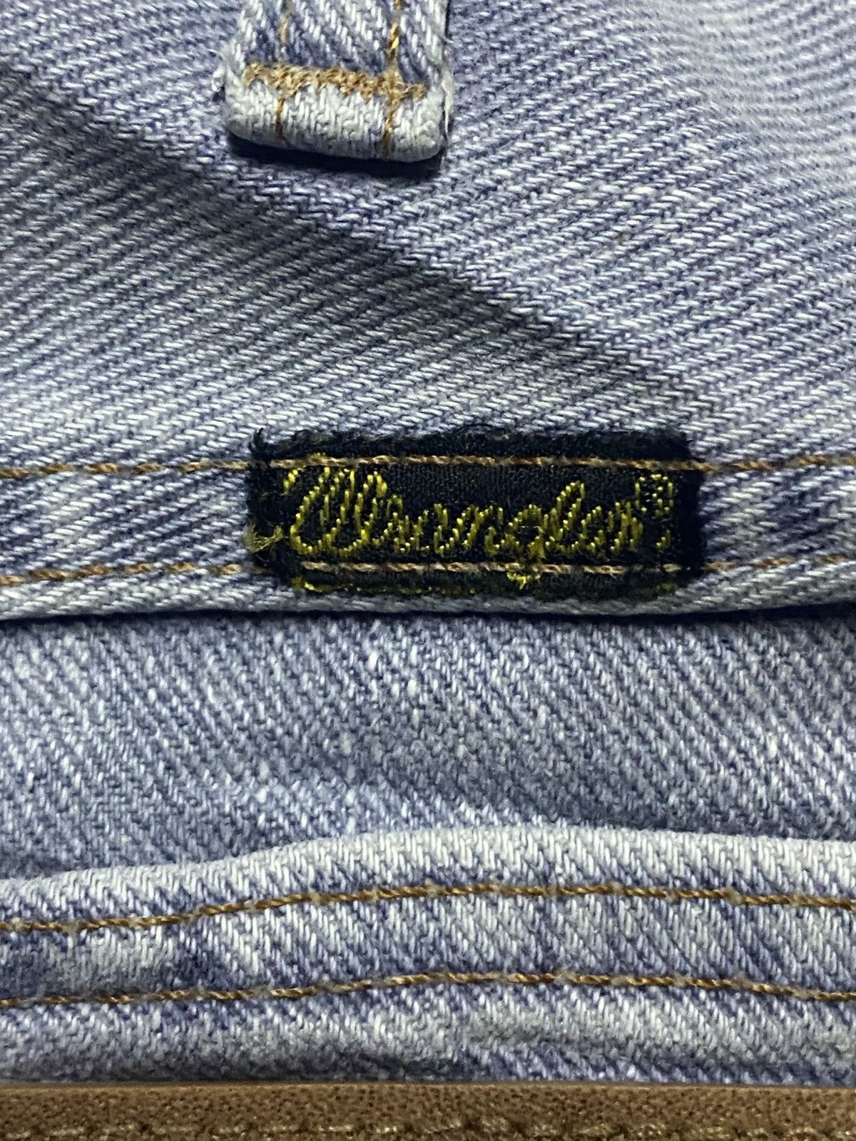 Gant × Wrangler True Vintage Wrangler Japan Light Wash Loose Jeans Size US 28 / EU 44 - 10 Thumbnail