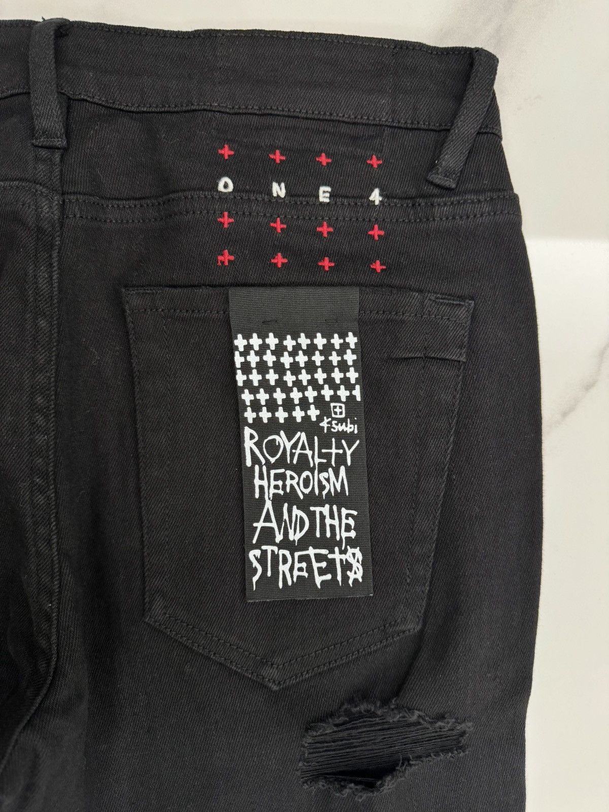 Ksubi × Trippie Redd *UNRELEASED! Van Winkle 1400 skinny fit jeans Size US 31 - 10 Thumbnail