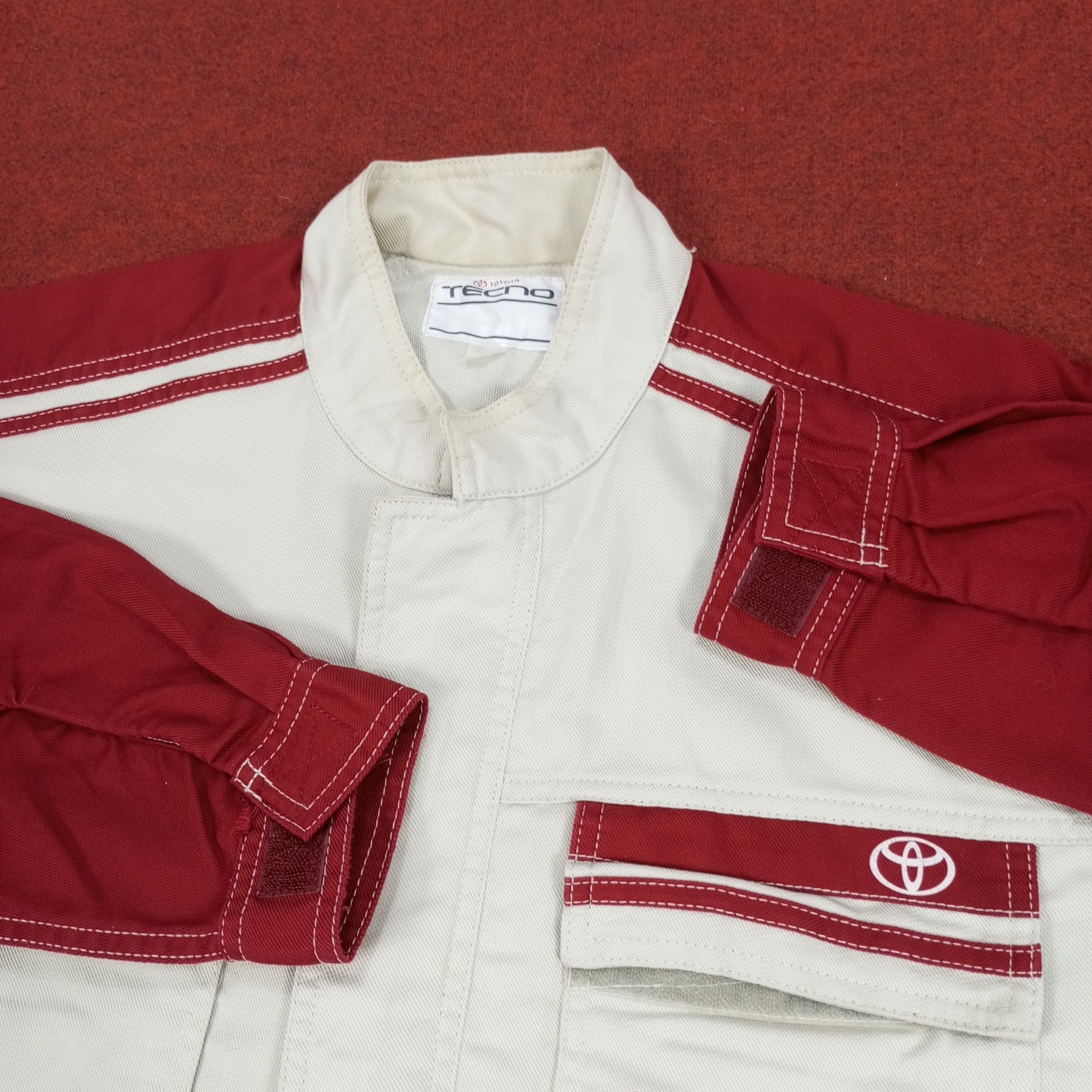 Japanese Brand × Vintage Toyota Tecno Motorsports Racing Style Coverall Jacket Size US M / EU 48-50 / 2 - 10 Thumbnail