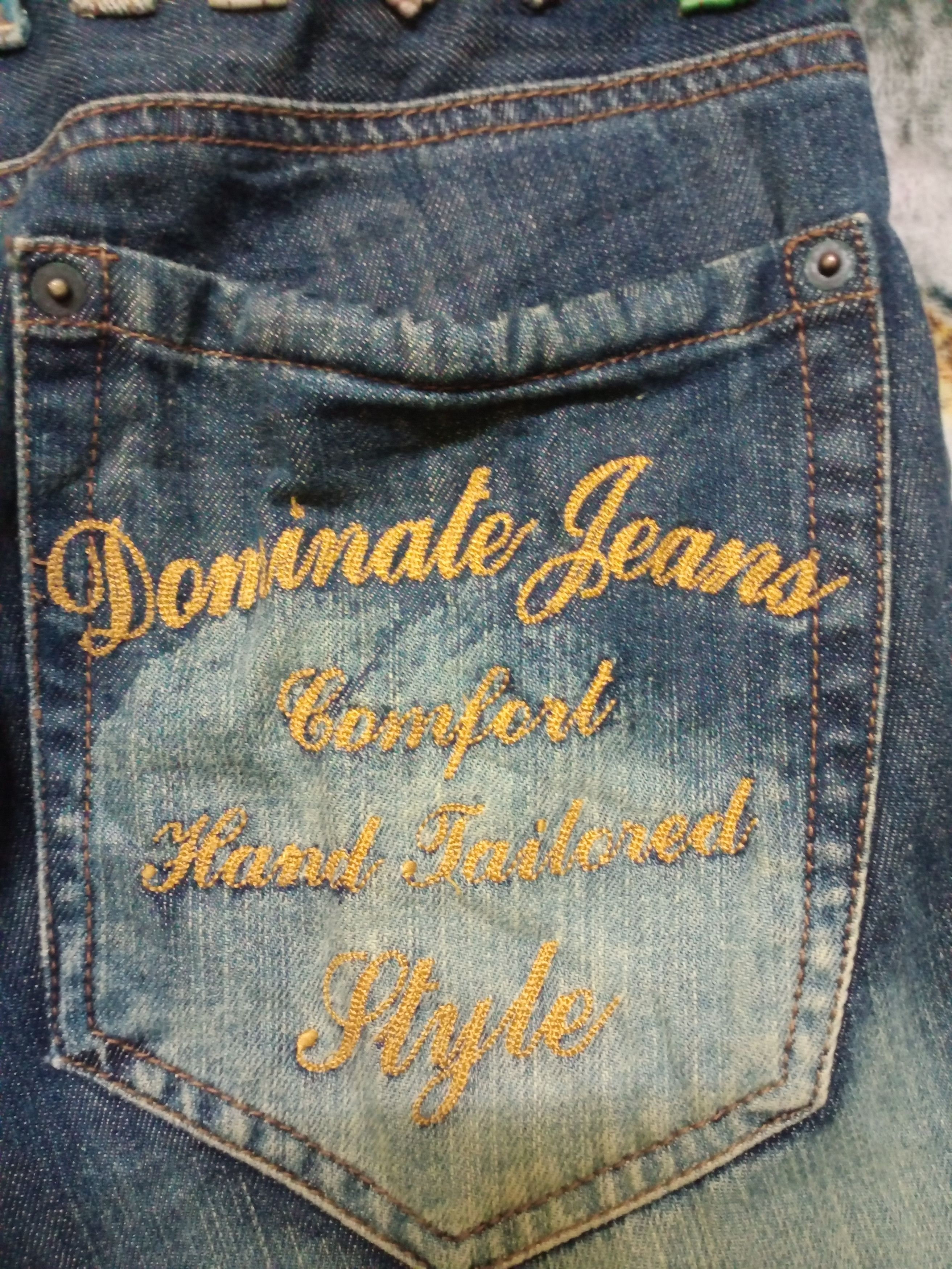 Hysteric Glamour Dominate Handcrafted Jeans Must Double Waist Denim Pants Size US 30 / EU 46 - 16 Thumbnail