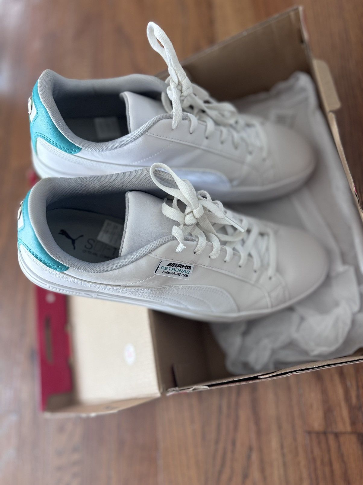Mercedes-Benz × Puma puma mapf1 smash vulcanized v3 lo size 12 Size US 12 / EU 45 - 2 Thumbnail