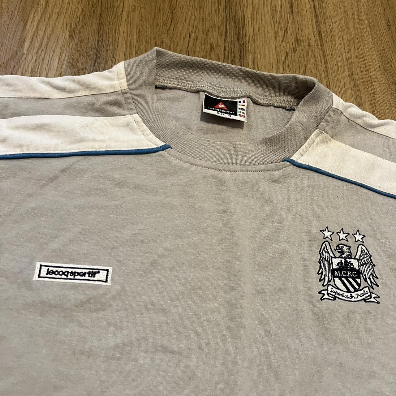 Le Coq Sportif 2000-01 Manchester City Le Coq Sportif y2k 2000s Size US XL / EU 56 / 4 - 3 Thumbnail