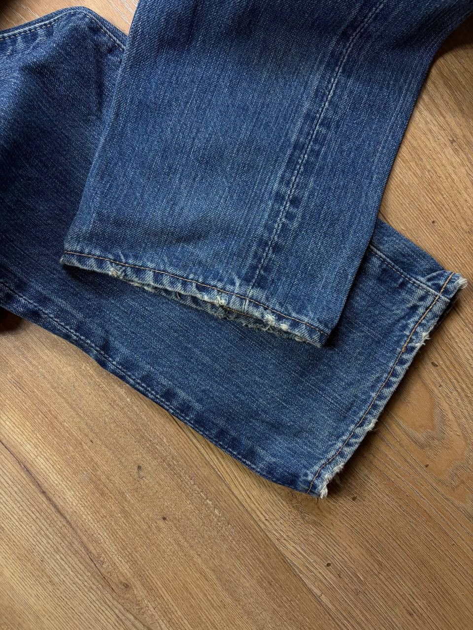 Hysteric Glamour HYSTERIC GLAMOUR RIPPED DISTRESSED DENIM JEANS Y2K ARCHIVE Size US 32 / EU 48 - 5 Thumbnail