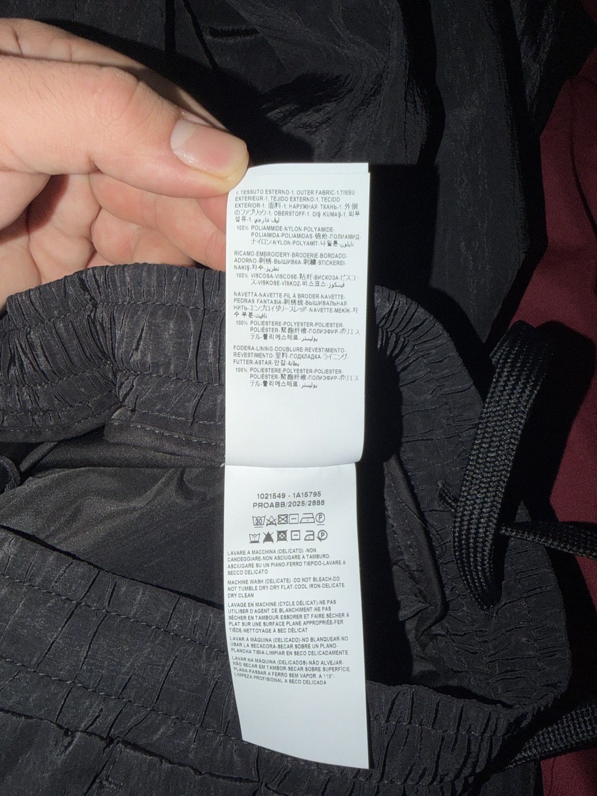 Versace Versace Nylon Style Track Pants Size US 30 / EU 46 - 12 Thumbnail