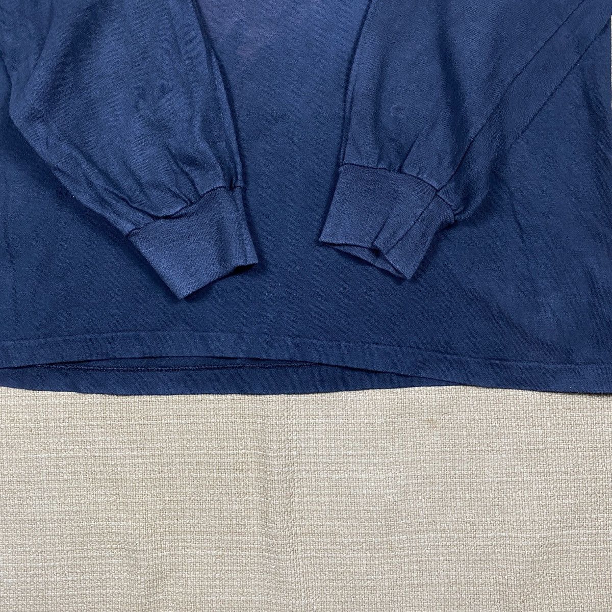 agnes b. Vintage Designer Agnes B. Long Sleeve Tshirt 80s Made in Usa Size US M / EU 48-50 / 2 - 7 Thumbnail