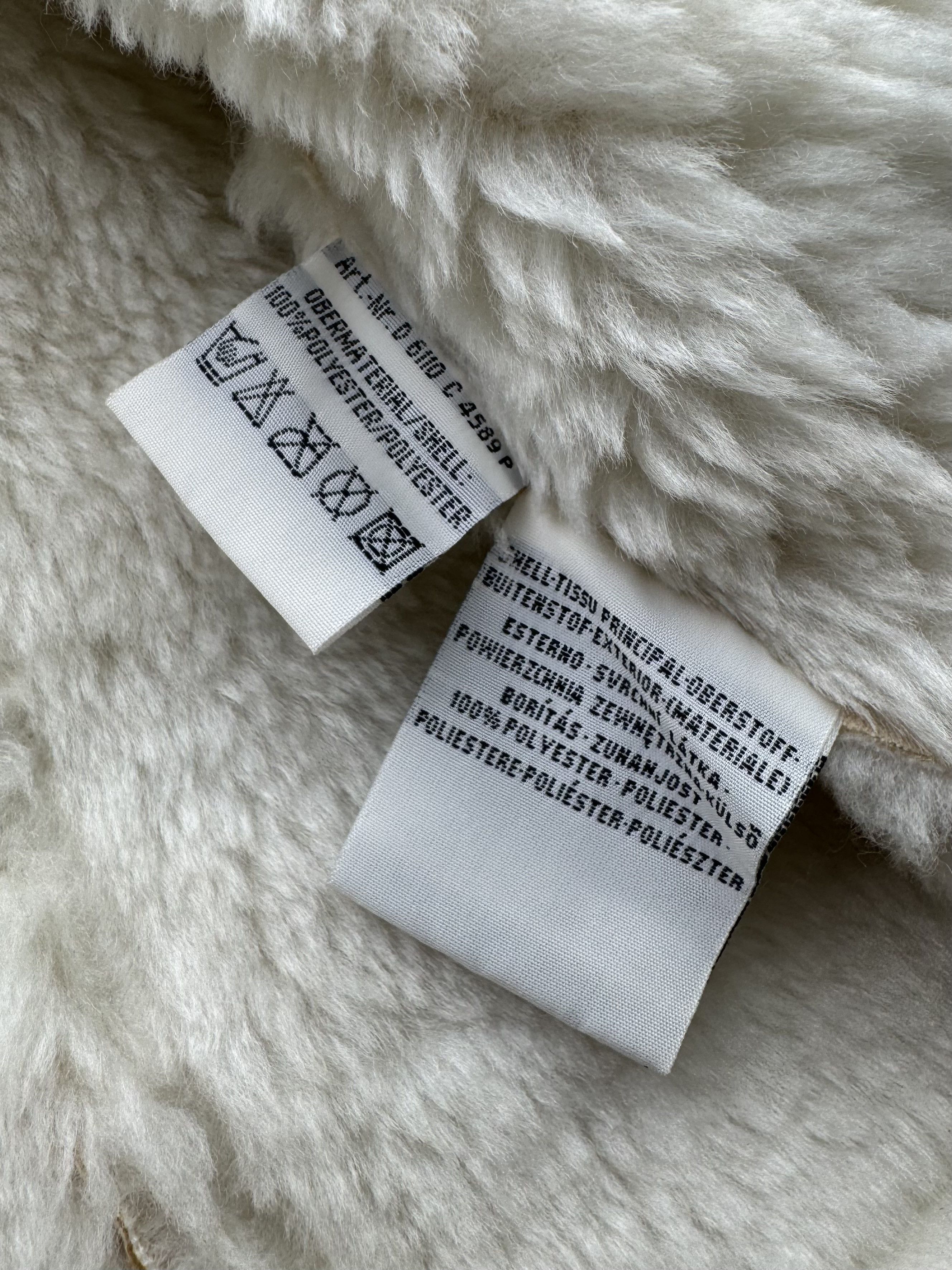 Vintage Vintage Faux Sheepskin Cropped Jacket B505(V230)E2 Size L / US 10 / IT 46 - 8 Thumbnail