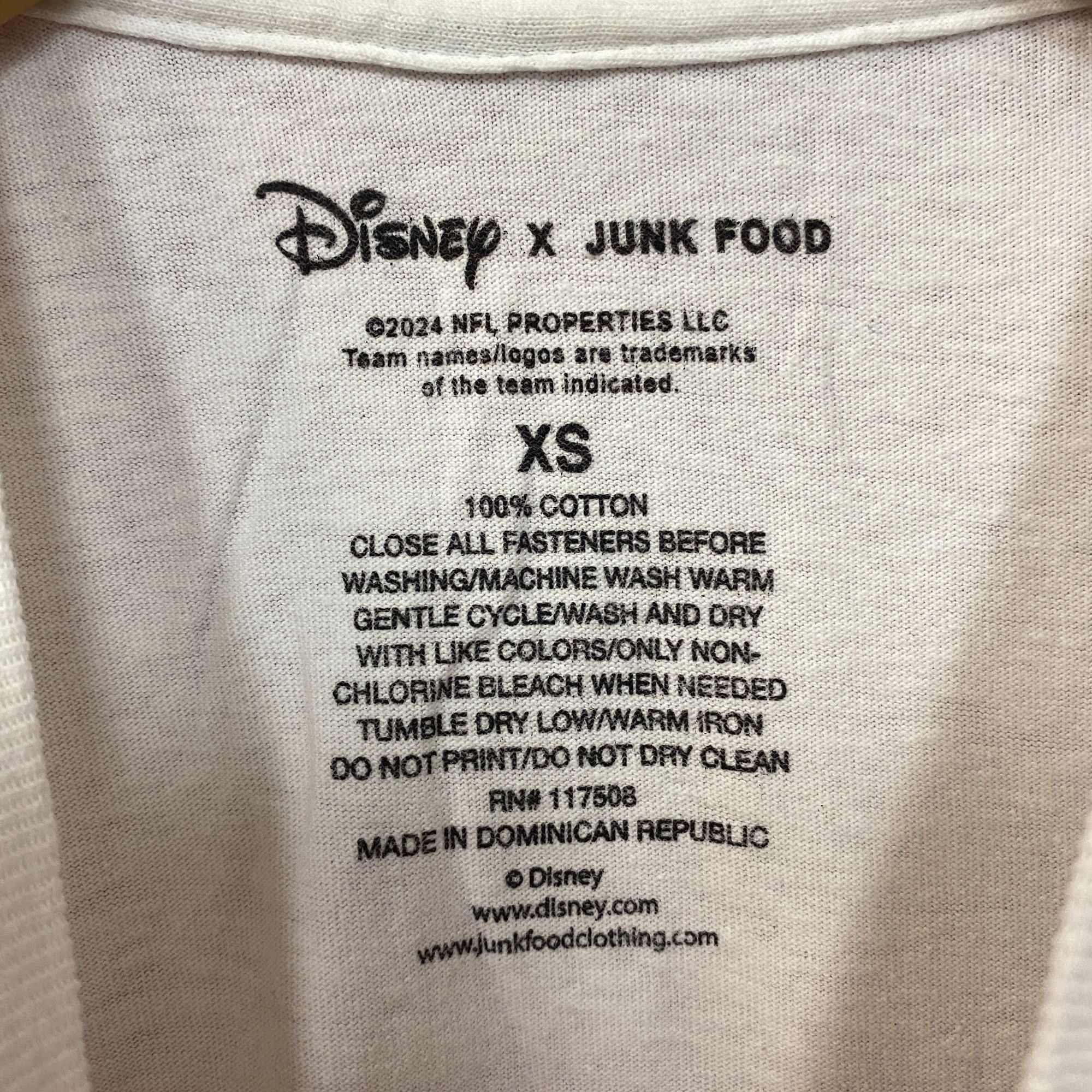 Disney Disney x Junk Food NFL Kansas City Chiefs Mickey Mouse Field Size US XS / EU 42 / 0 - 4 Thumbnail